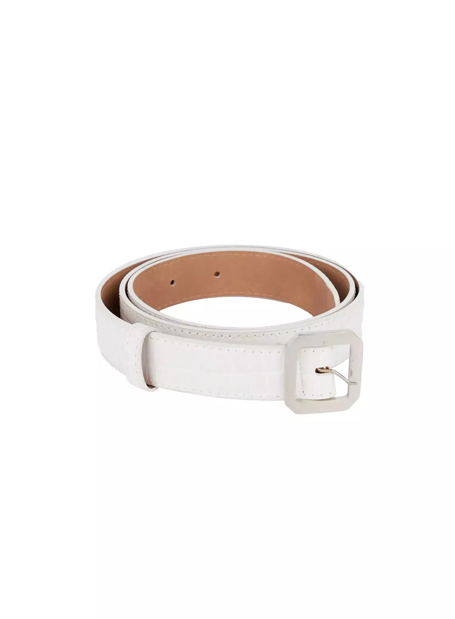 Square Buckle Textured Belt IJ509 - Image 6
