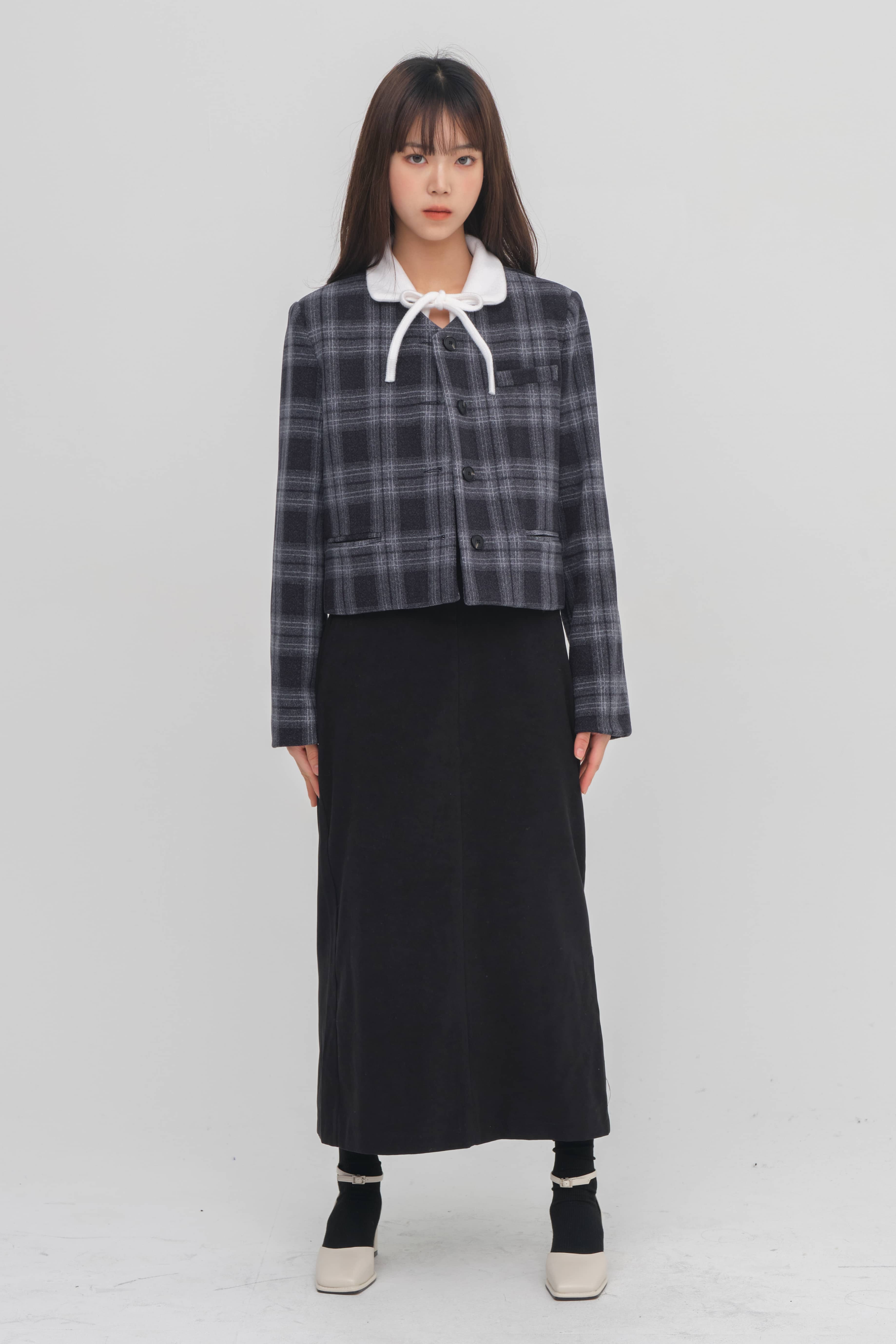 Square Mary Jane Mid Heels - Image 11