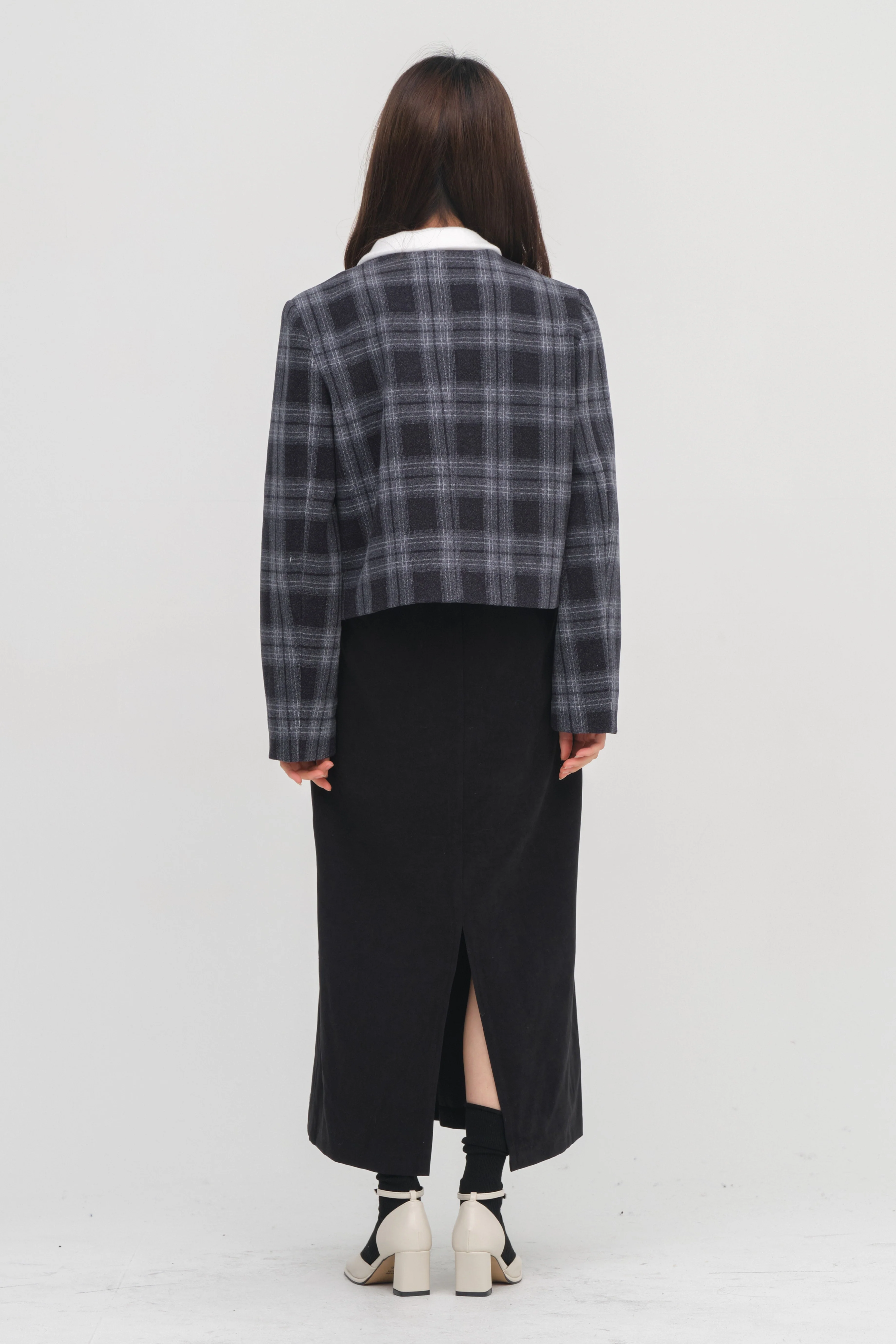 Square Mary Jane Mid Heels - Image 12