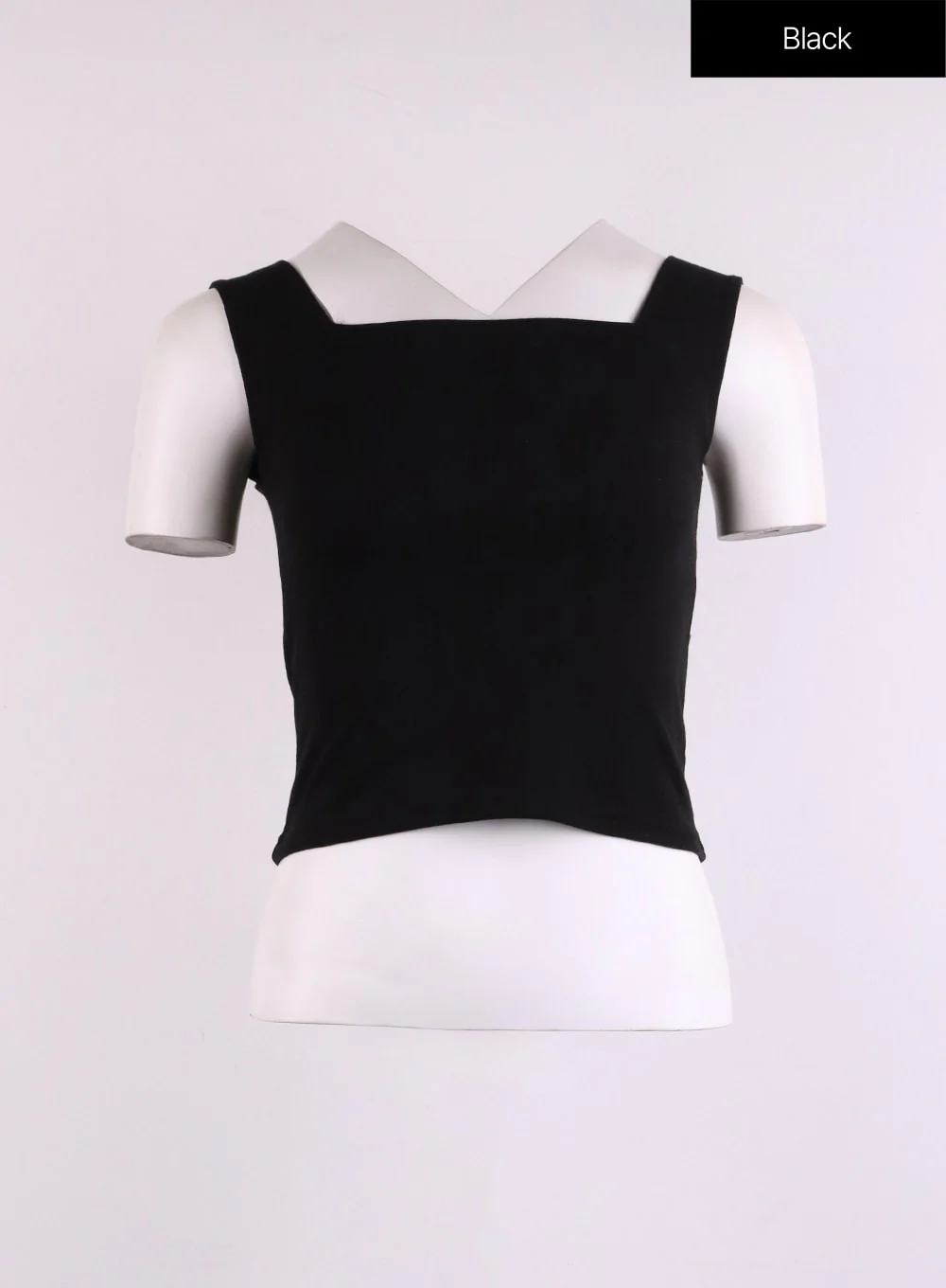 Square Neck Cropped Tank Top CJ425 - Image 10
