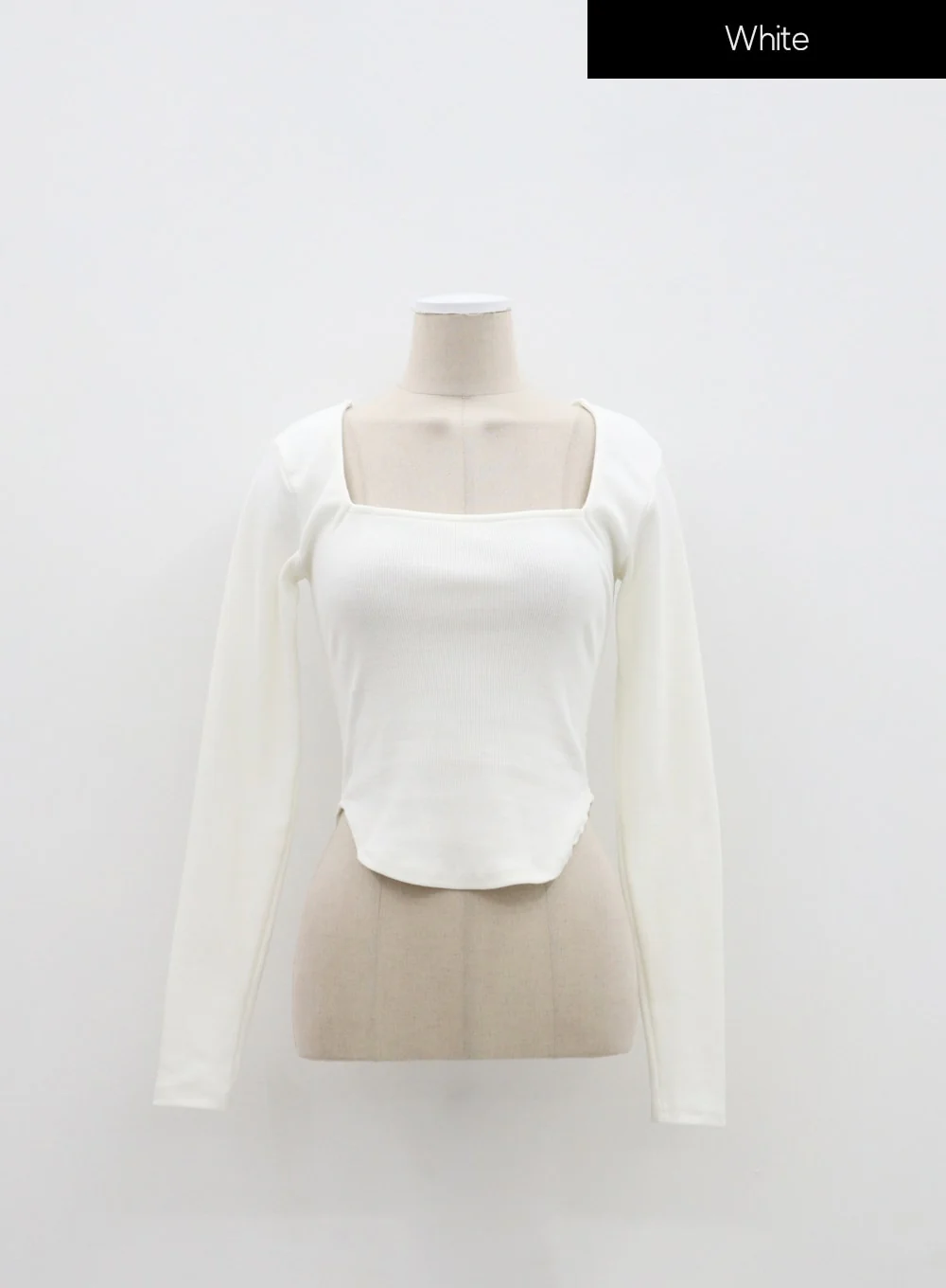 Square Neck Cropped Top IM307 - Image 14