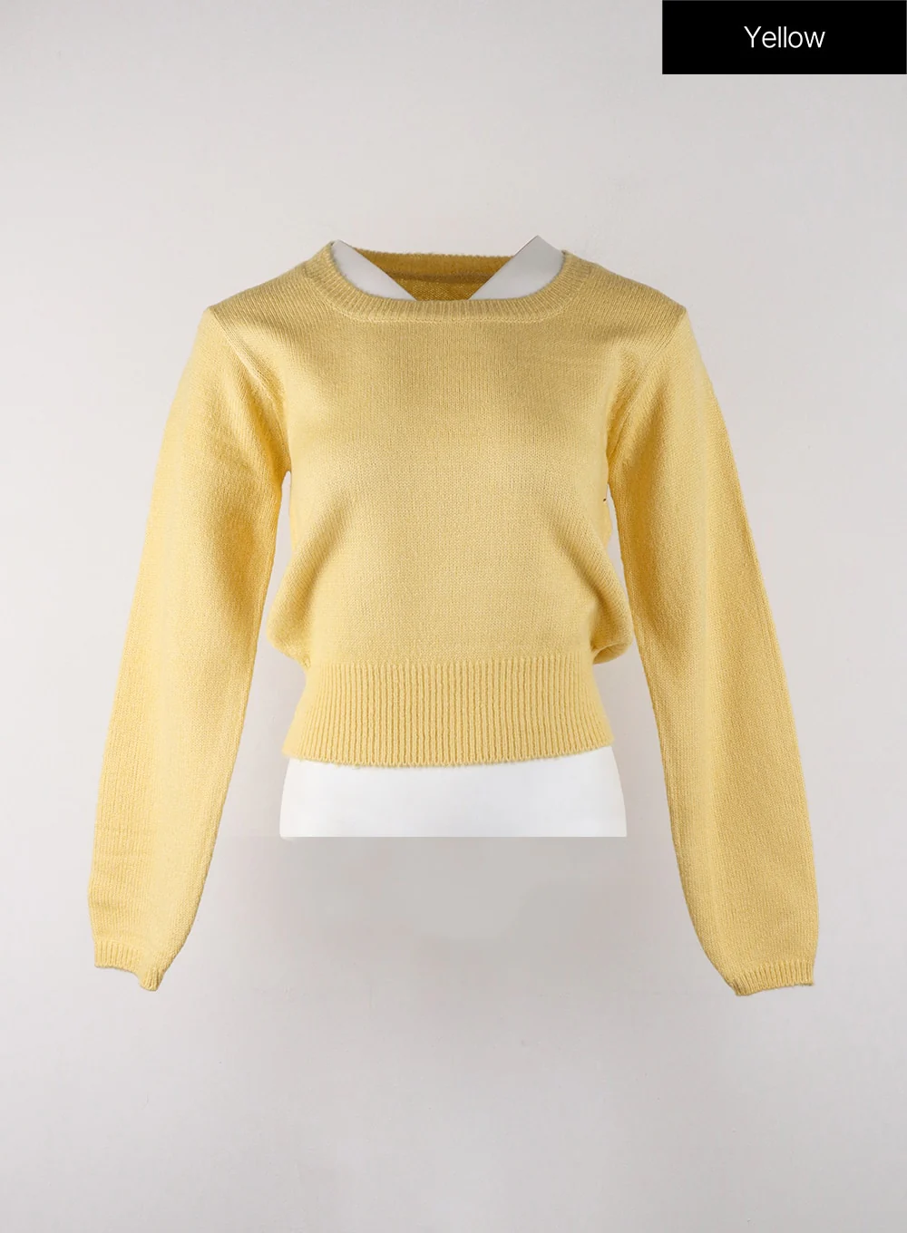 Square Neck Knit Sweater OD329 - Image 13