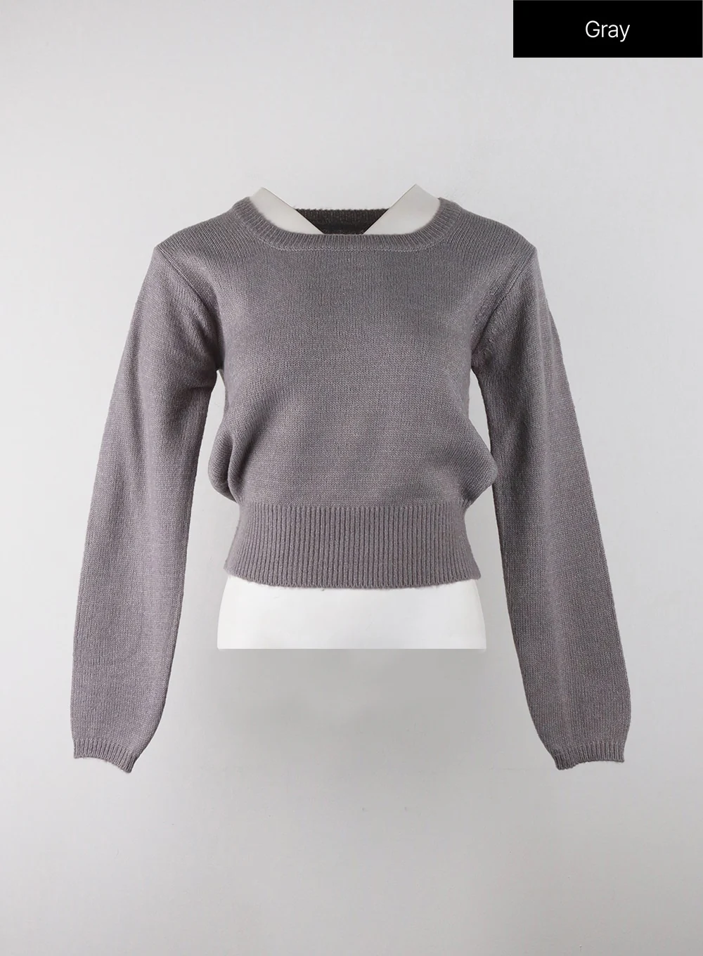 Square Neck Knit Sweater OD329 - Image 9