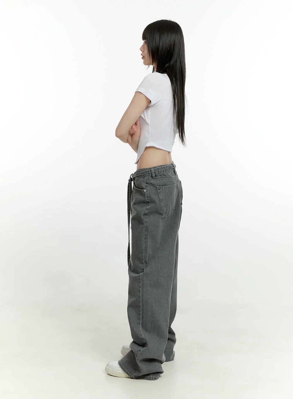 Square Neck Rayon Crop Top CG402 - Image 3