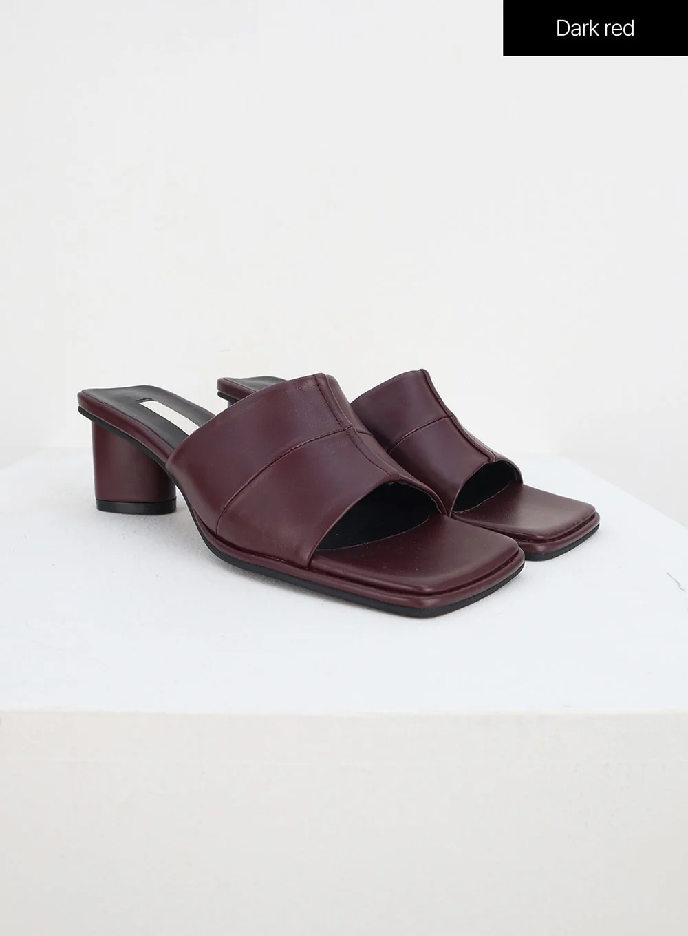 Square Open Toe Mules IY331 - Image 12