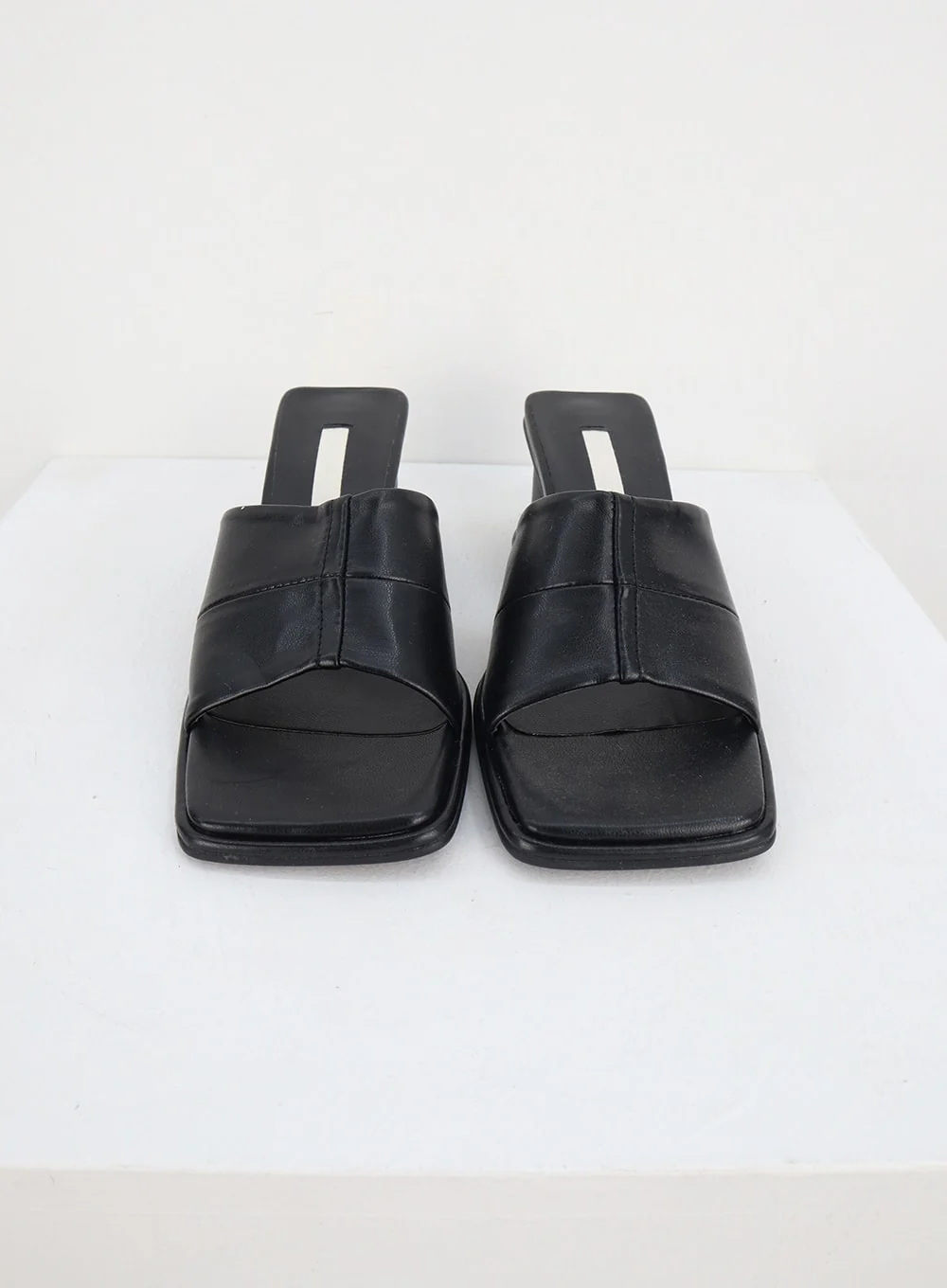 Square Open Toe Mules IY331 - Image 15