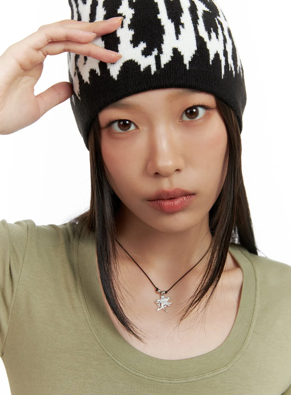 Star Blackline Necklace IL417
