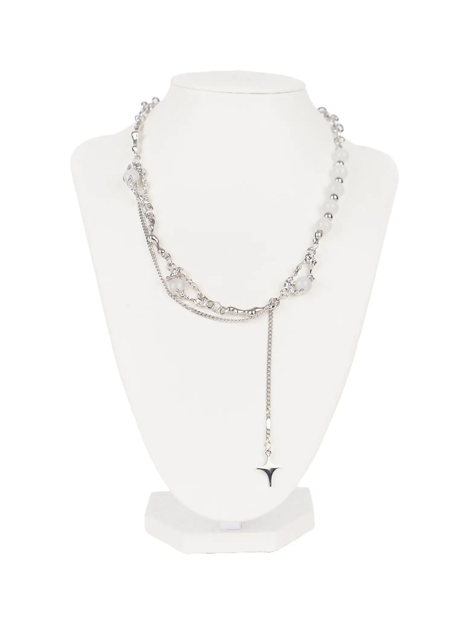 Star Chain Necklace CL530 - Image 8