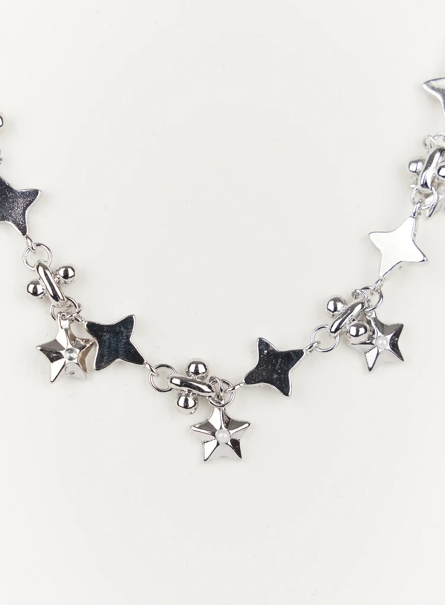 Star Charm Necklace IJ527 - Image 6