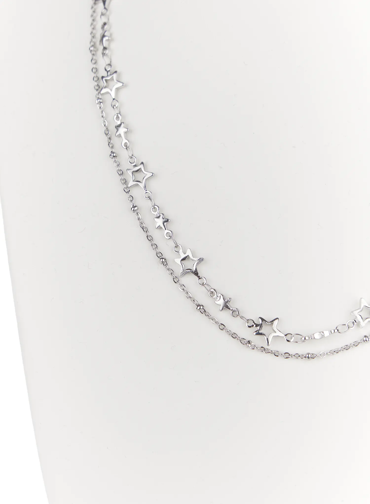 Star Layered Necklace CD501 - Image 6