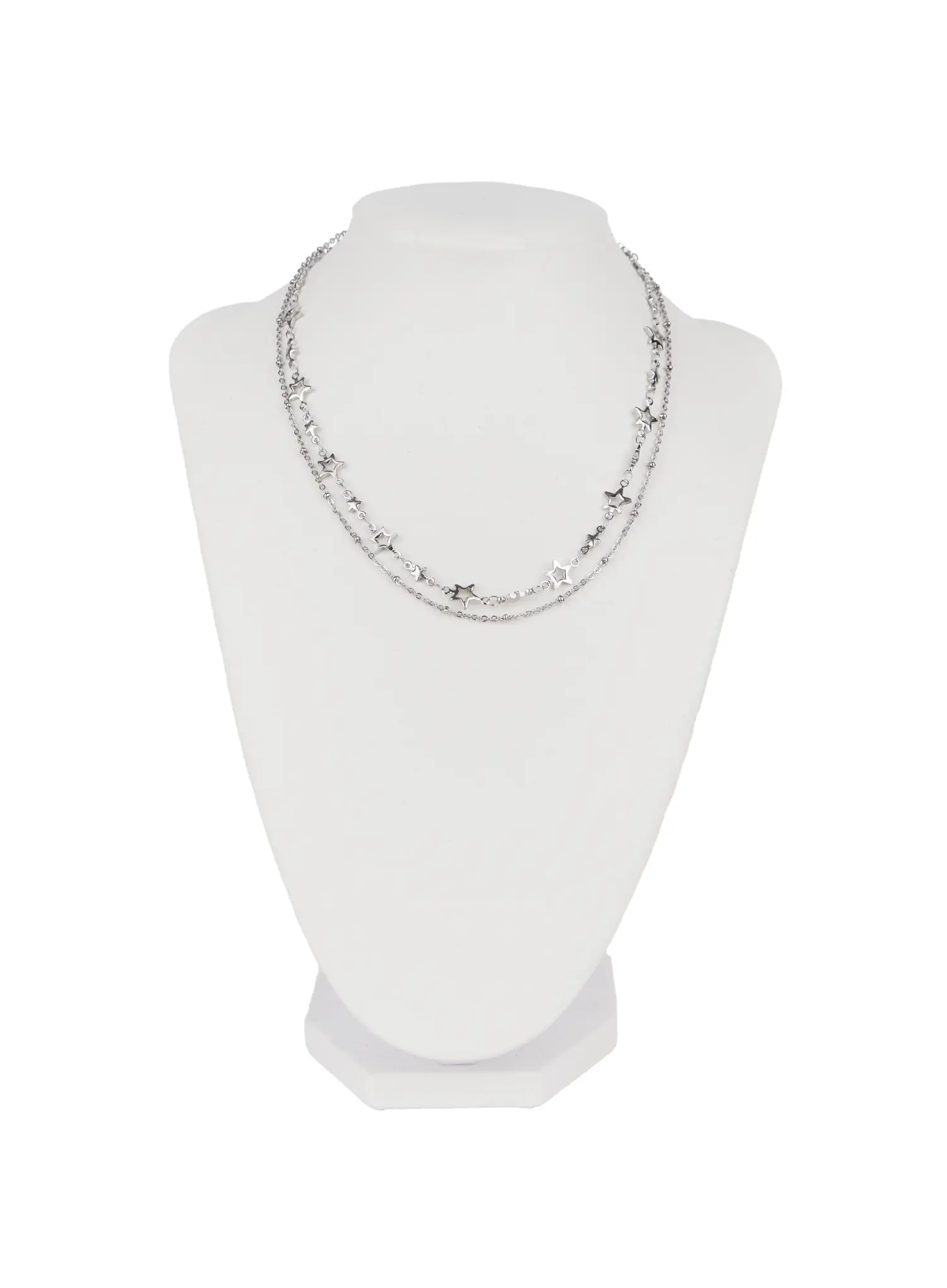 Star Layered Necklace CD501 - Image 9