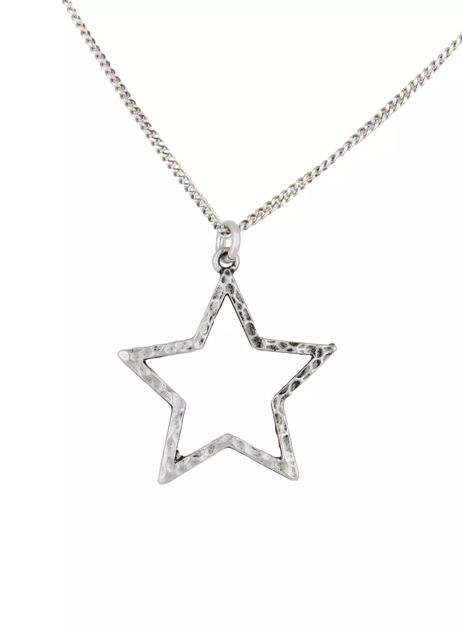 Star Pendant Chain Necklace IG528 - Image 5