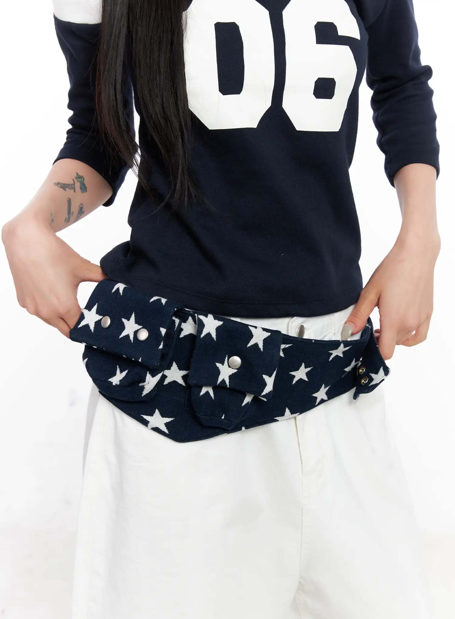 Star Print Belt Bag CL525