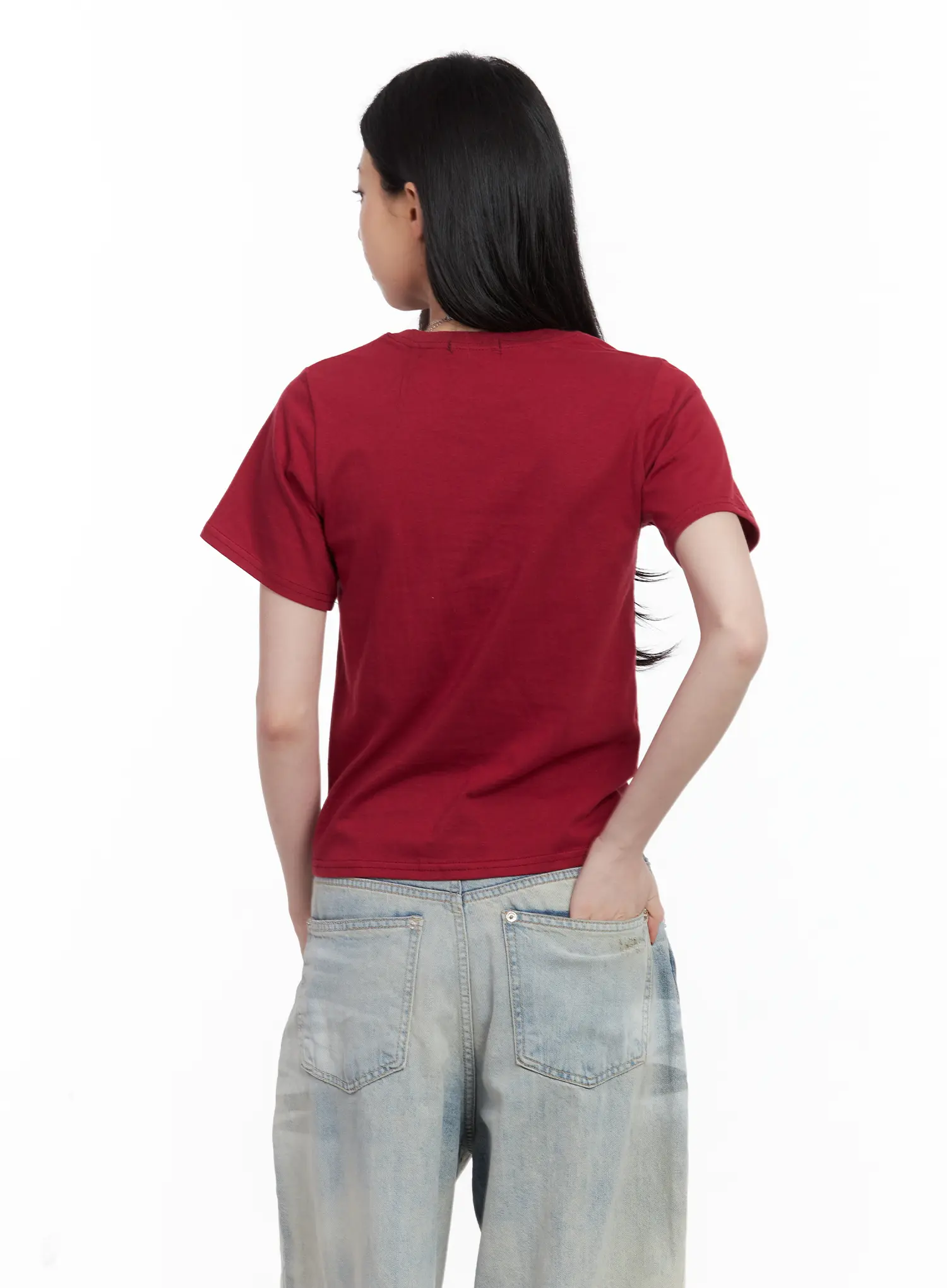 Star Print Casual Tee CL501 - Image 11