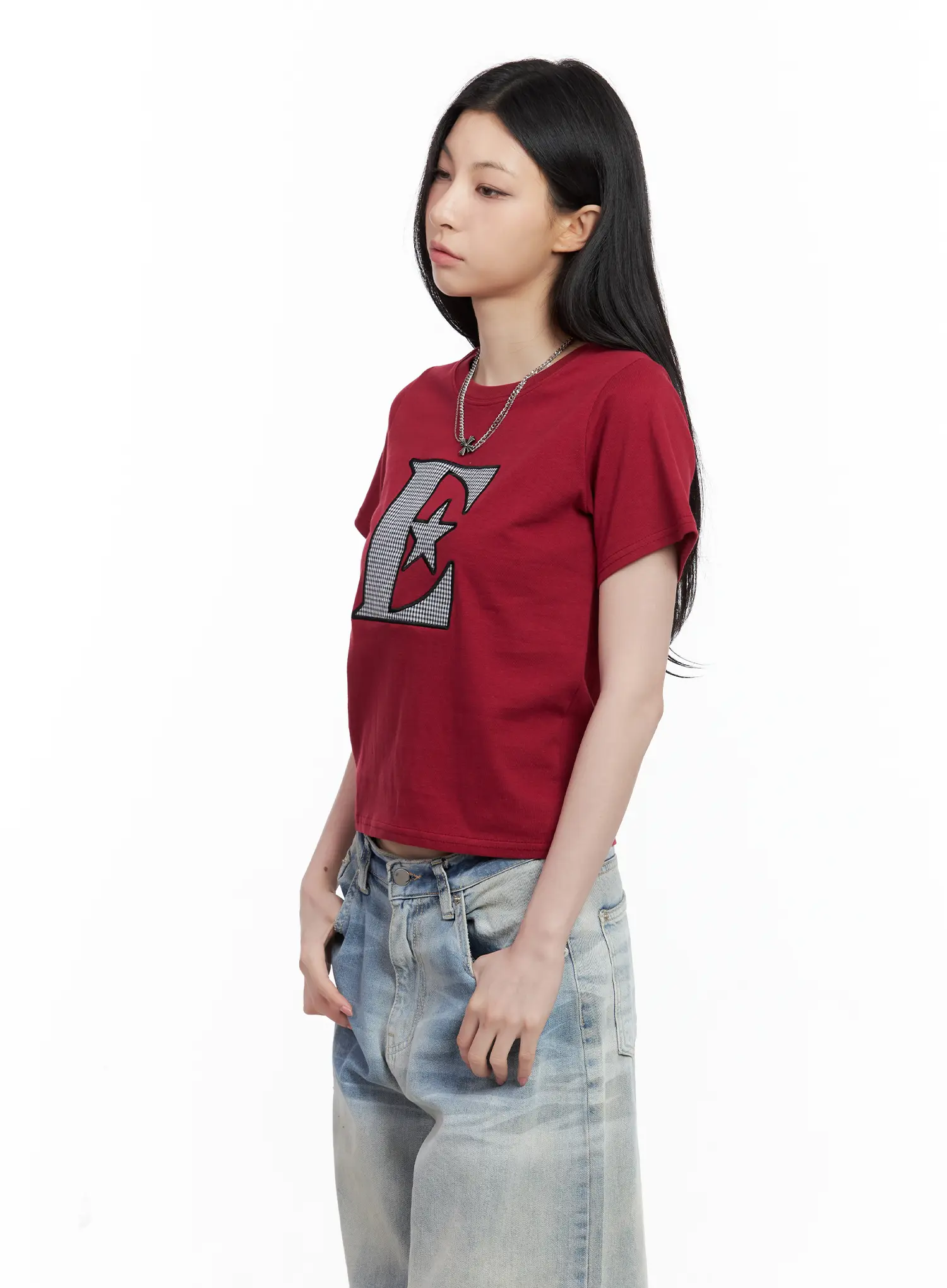 Star Print Casual Tee CL501 - Image 17