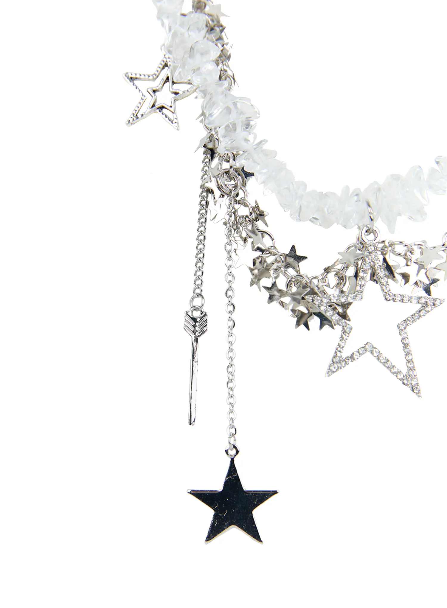 Star Statement Necklace CG501 - Image 5