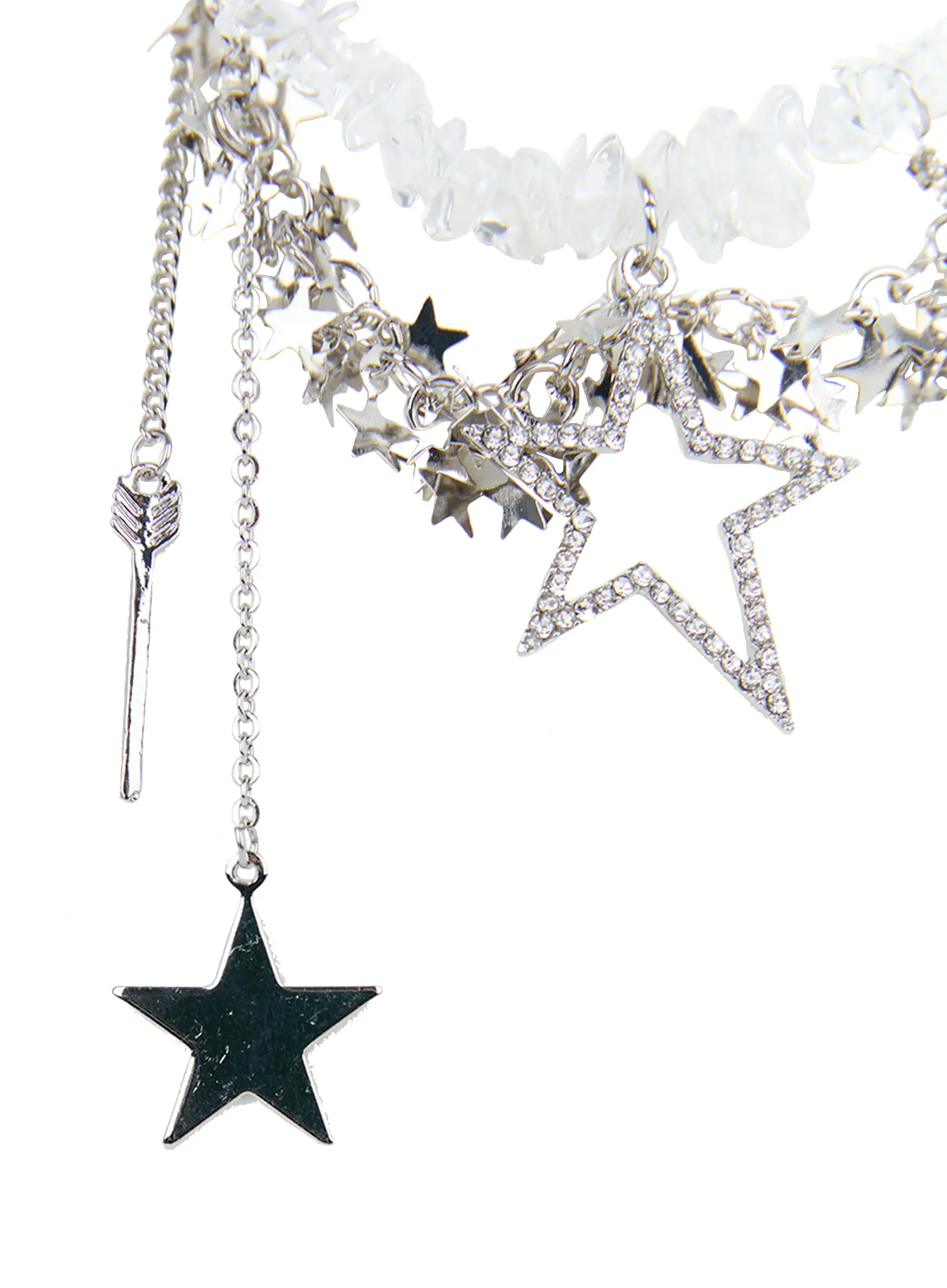 Star Statement Necklace CG501 - Image 8