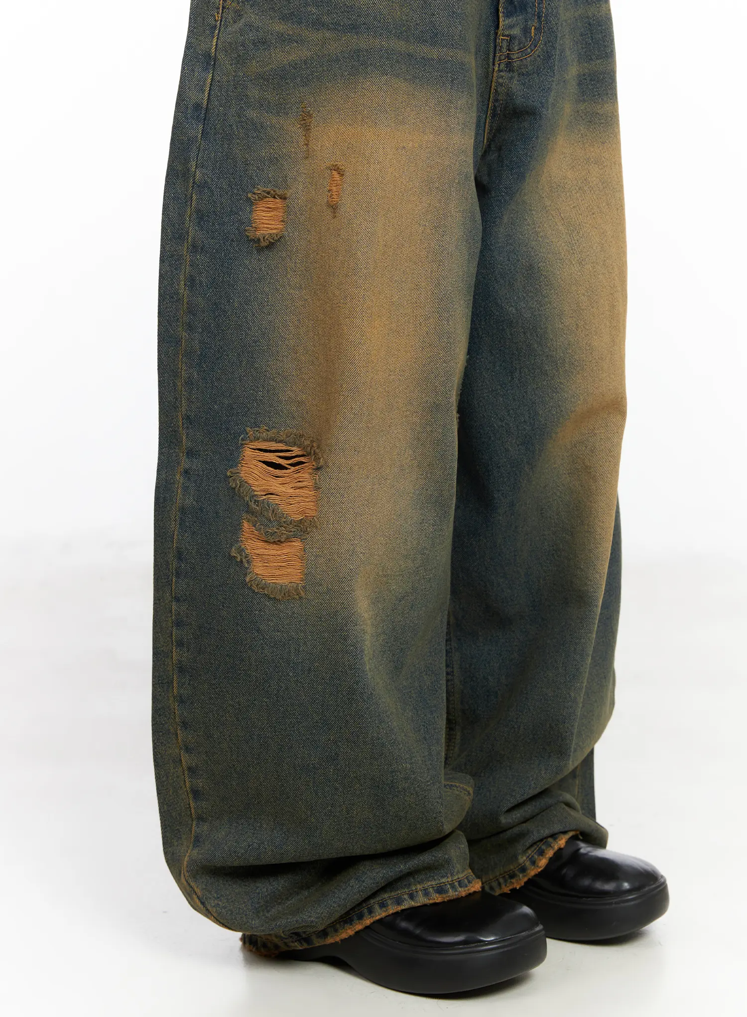 Stel Vintage Washed Baggy Jeans CF512 - Image 3