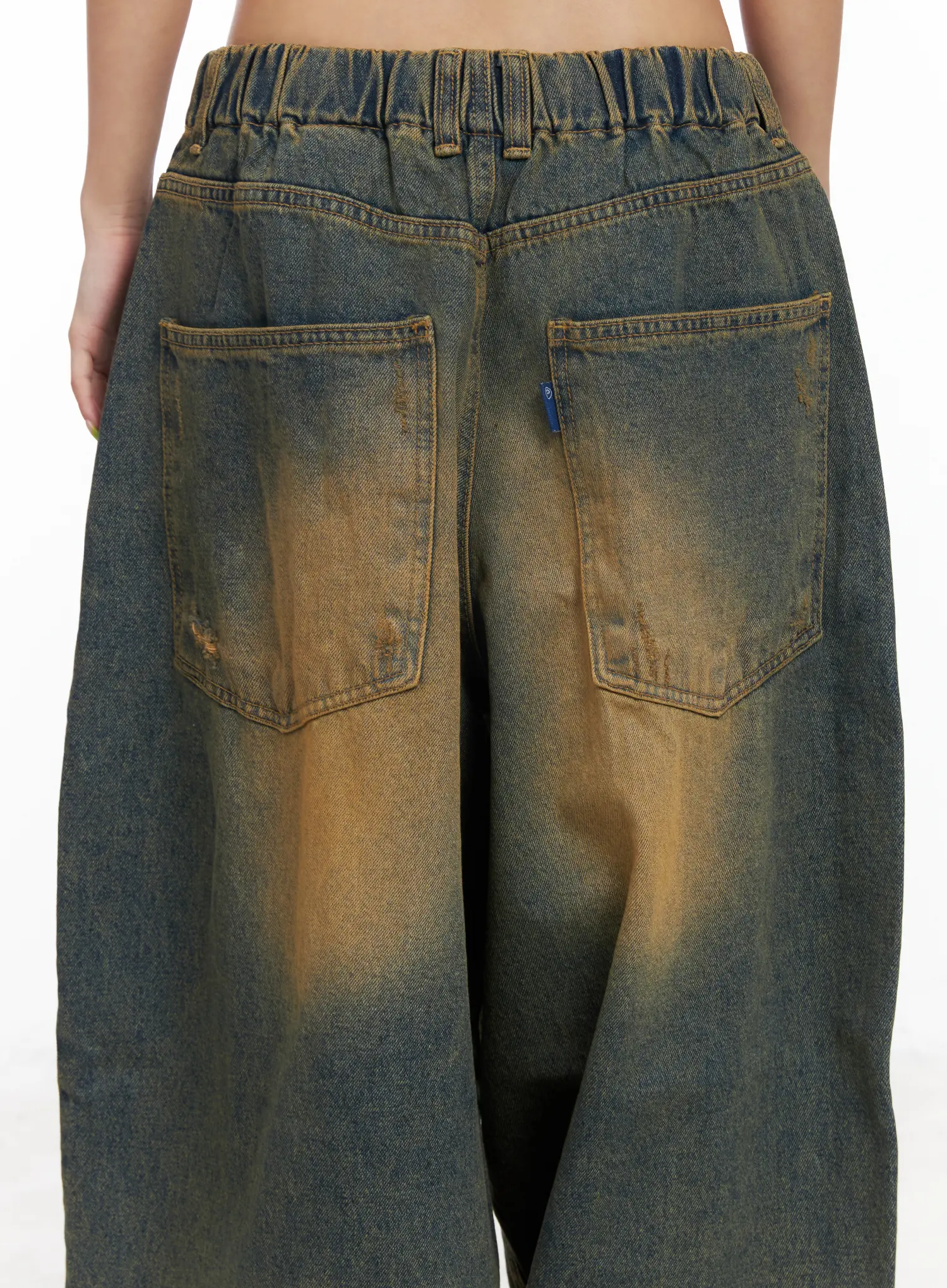 Stel Vintage Washed Baggy Jeans CF512 - Image 6