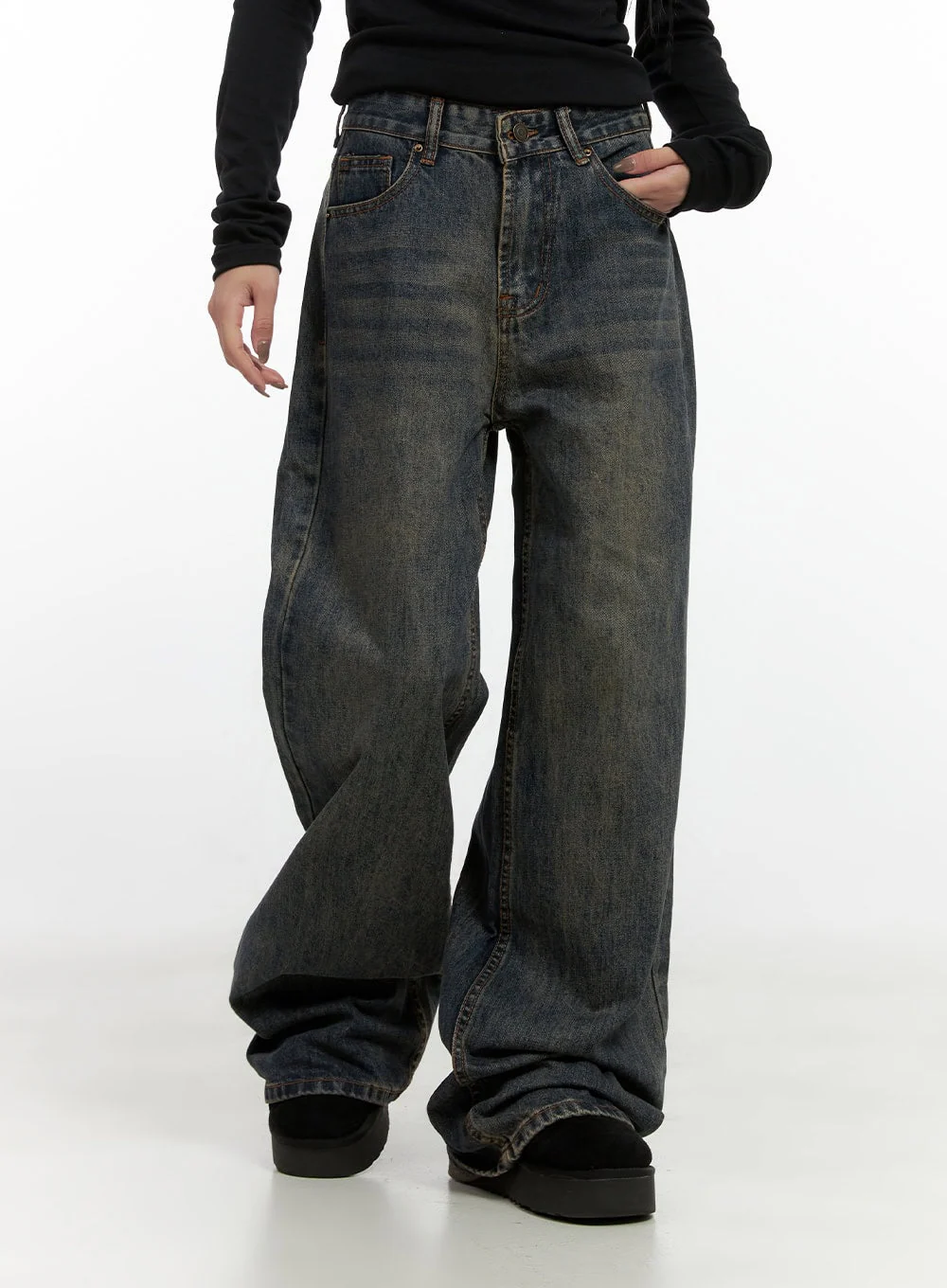 Stella VintageVibe Cotton Baggy Jeans CN411 - Image 6
