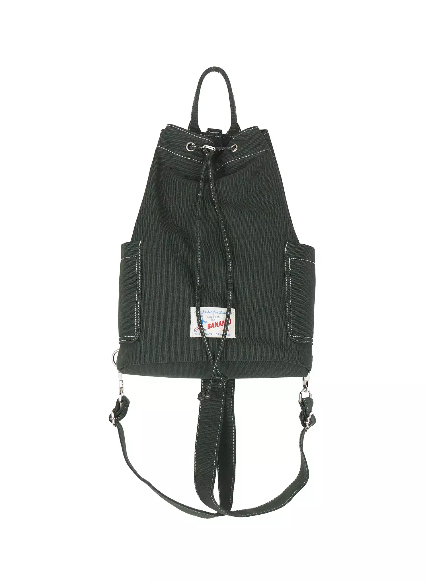 Stitched Canvas Drawstring Bag IU512 - Image 5