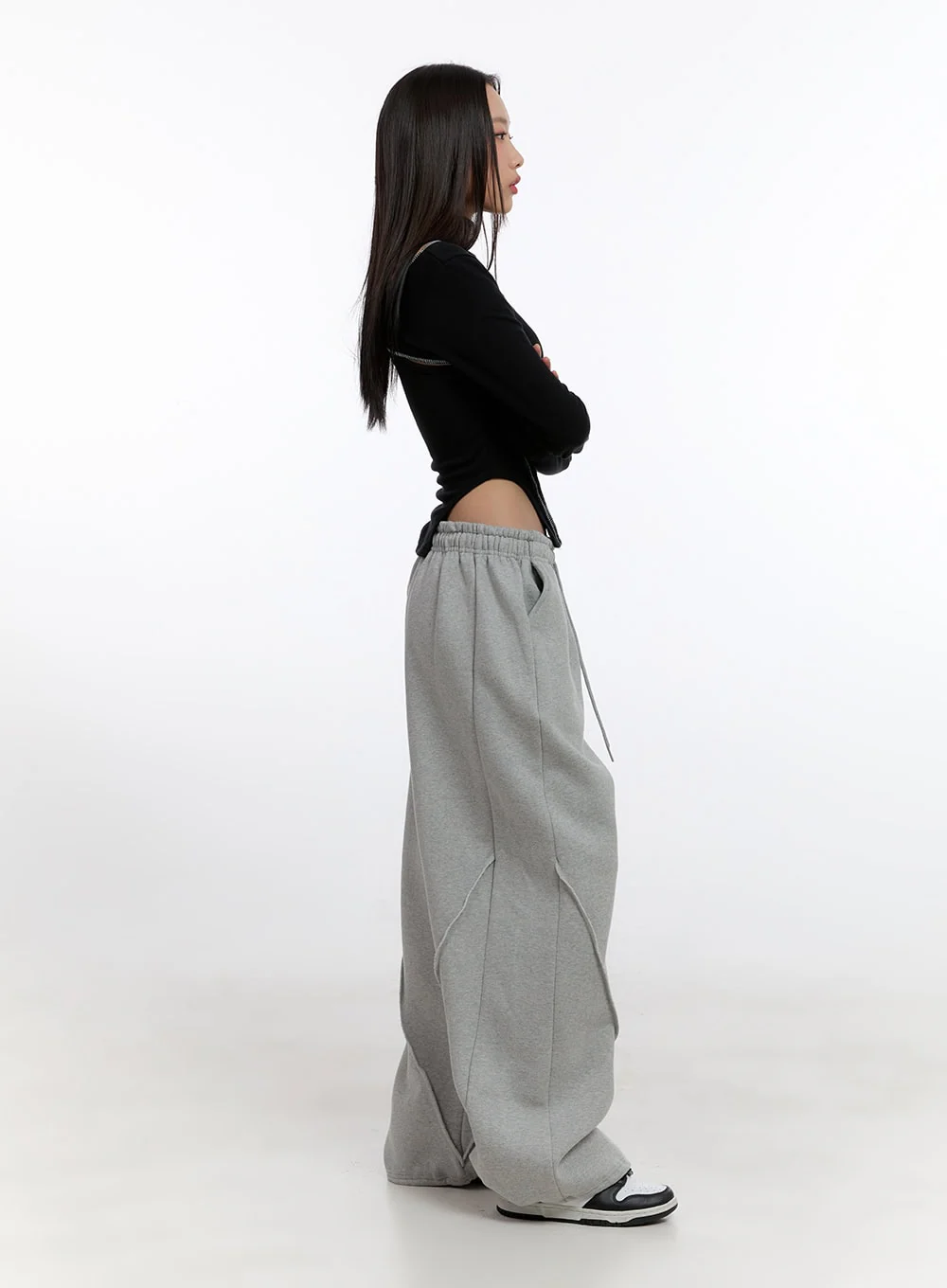 Stitched Chic Cut-Out Top CN421 - Image 3