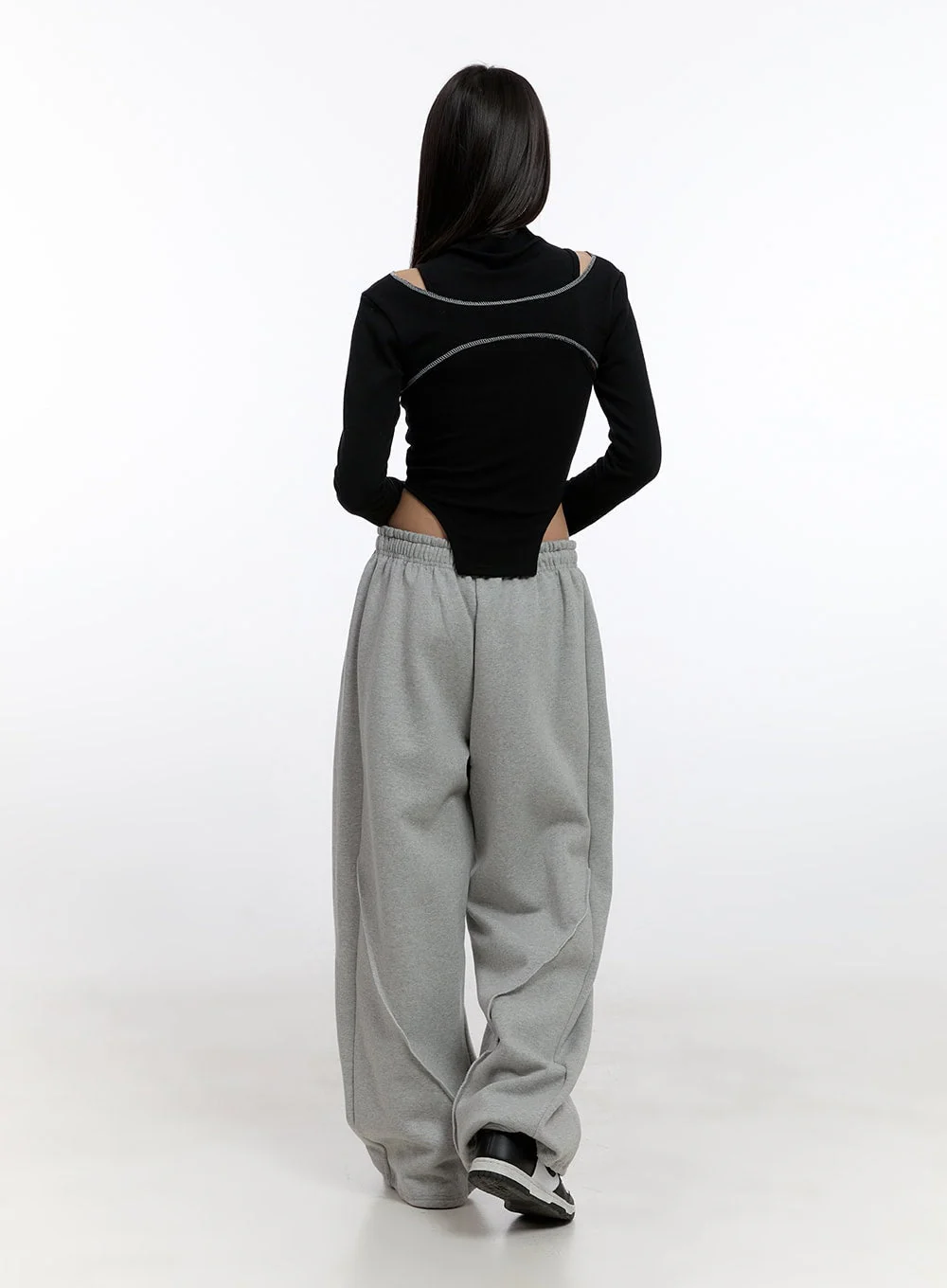 Stitched Chic Cut-Out Top CN421 - Image 4