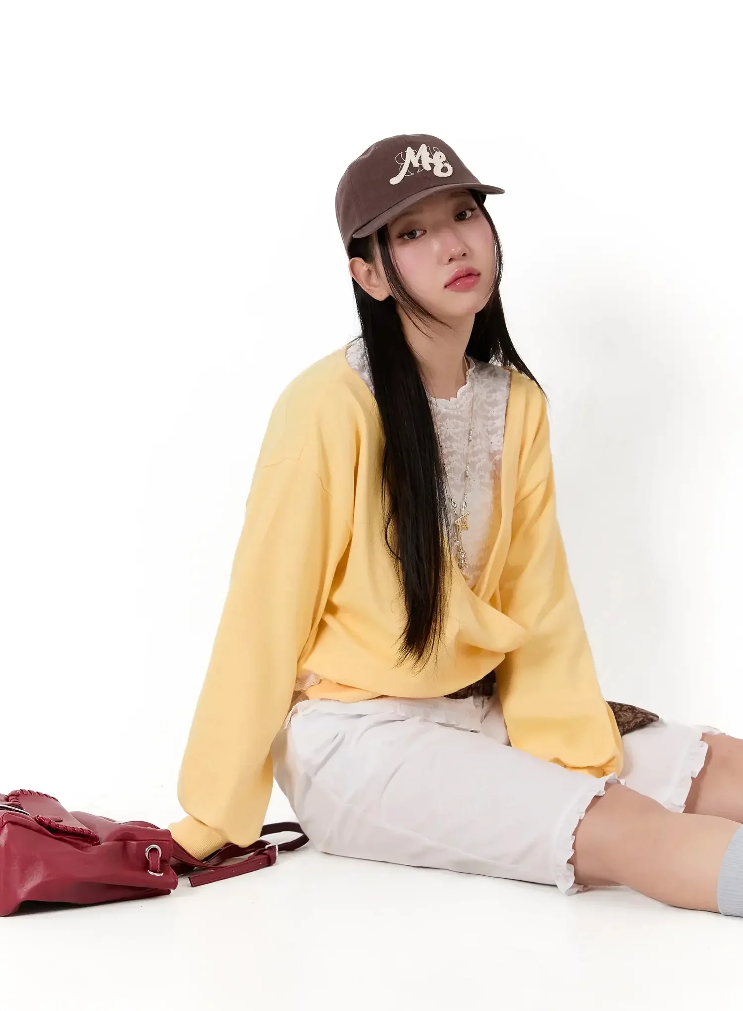 Stitched Embroidered Cap IM509 - Image 10