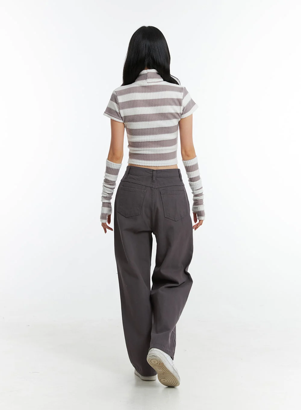 Straight Fit Cotton Pants ON329 - Image 6