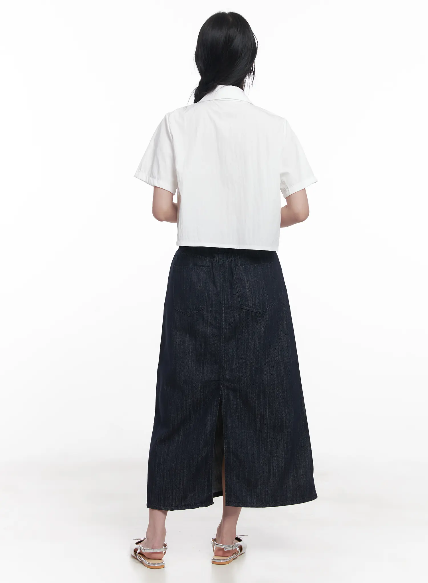 Straight-Fit Maxi Skirt CU525 - Image 8