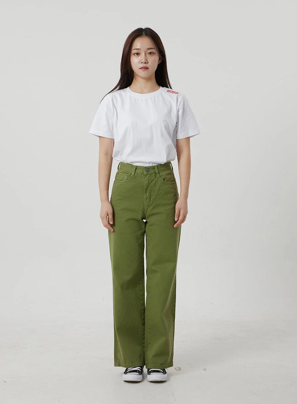 Straight Leg Pants OF306 - Image 10