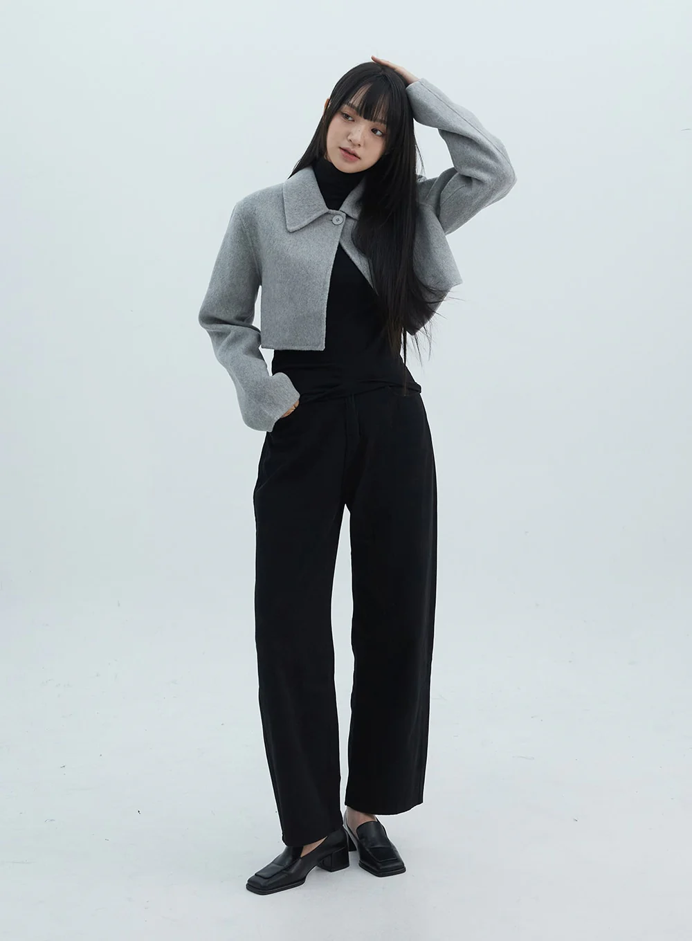 Straight Leg Wide Pants ON310