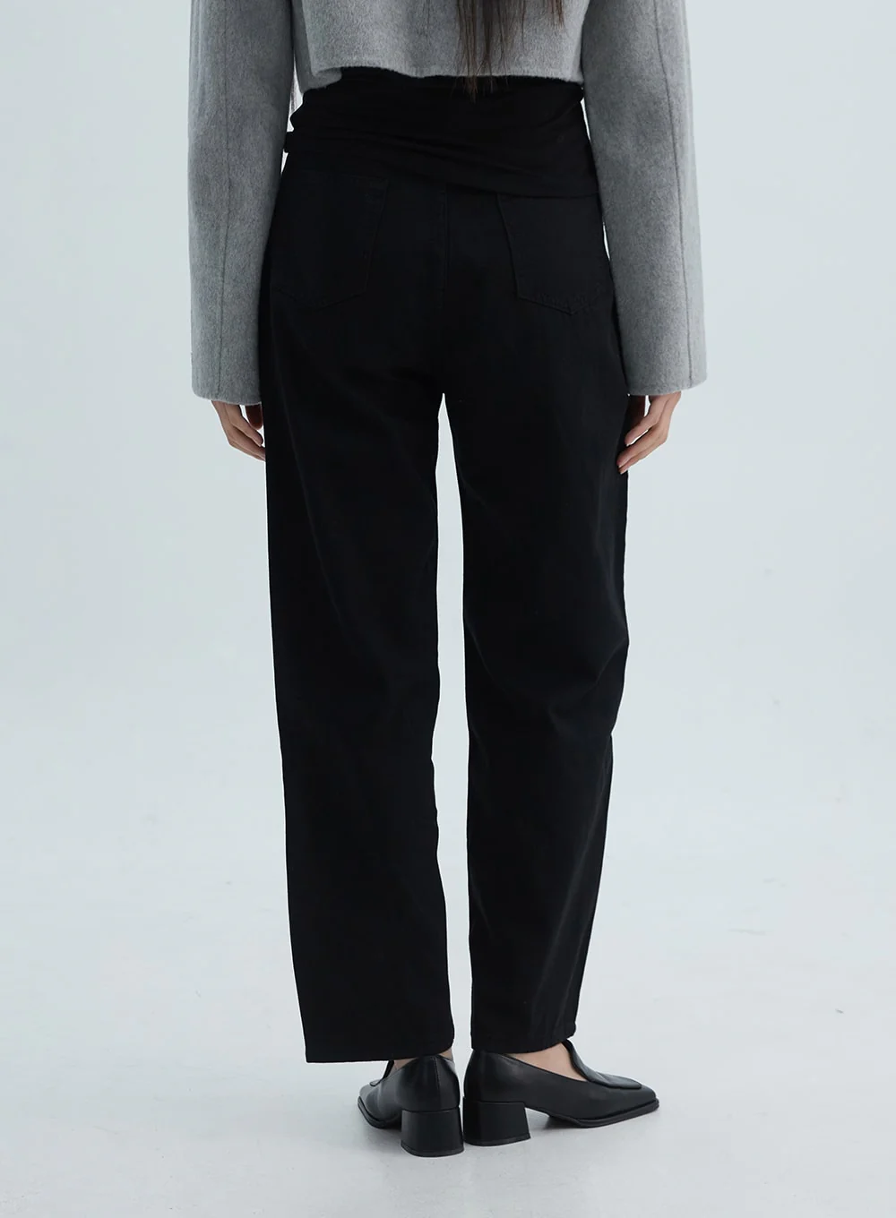Straight Leg Wide Pants ON310 - Image 3