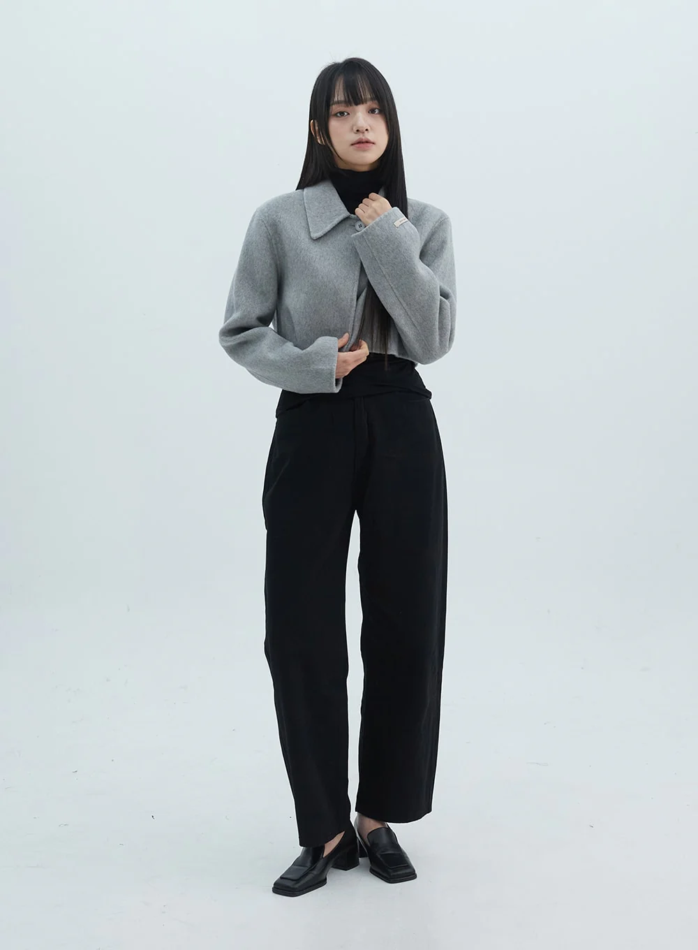 Straight Leg Wide Pants ON310 - Image 4