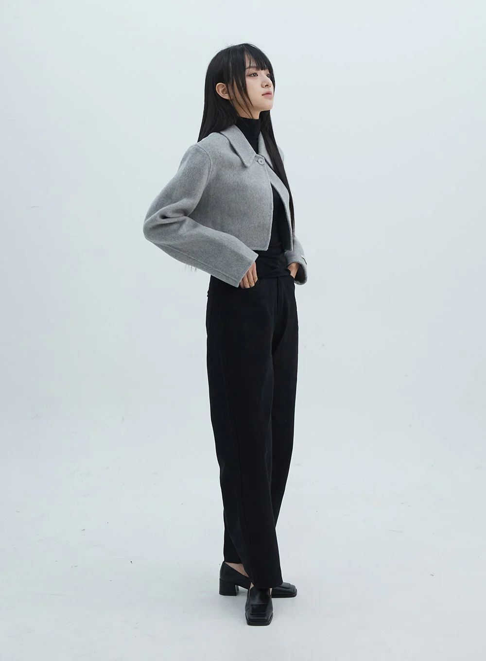 Straight Leg Wide Pants ON310 - Image 5
