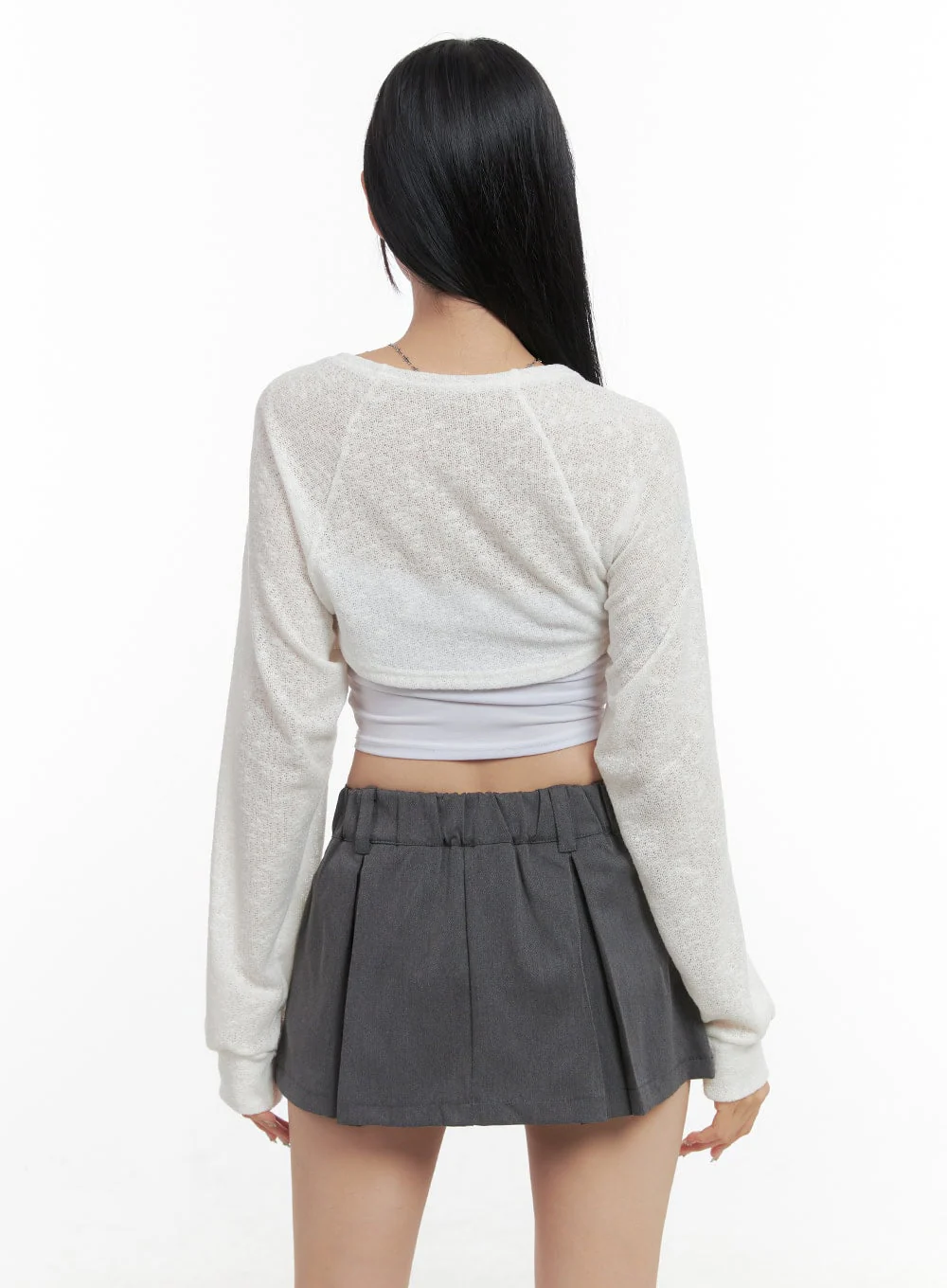 Strap Bolero Knit Cardigan OS409 - Image 6