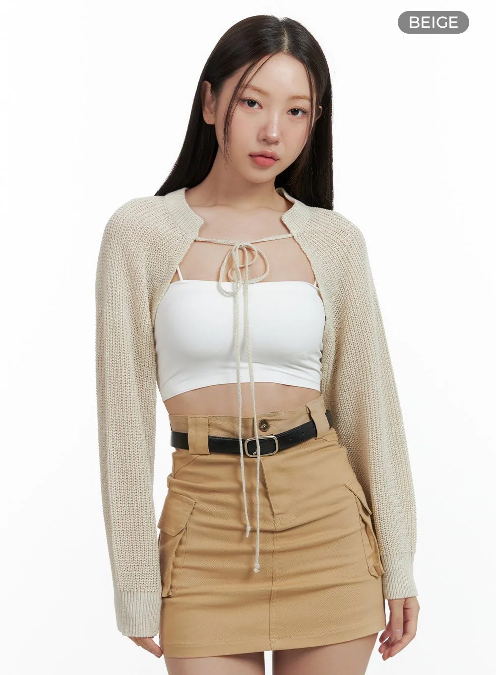Strap Mesh Bolero OL401 - Image 7