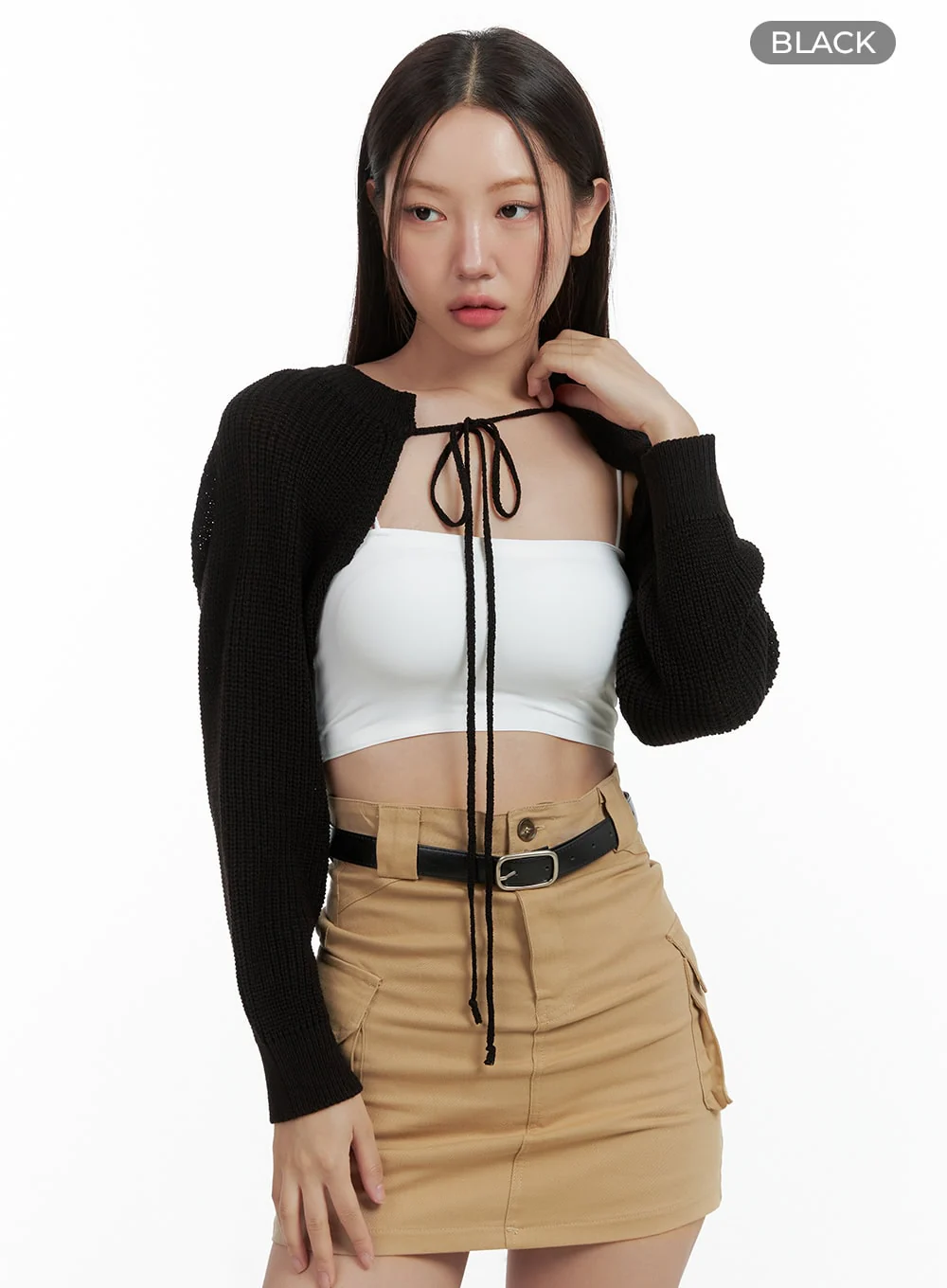 Strap Mesh Bolero OL401 - Image 8