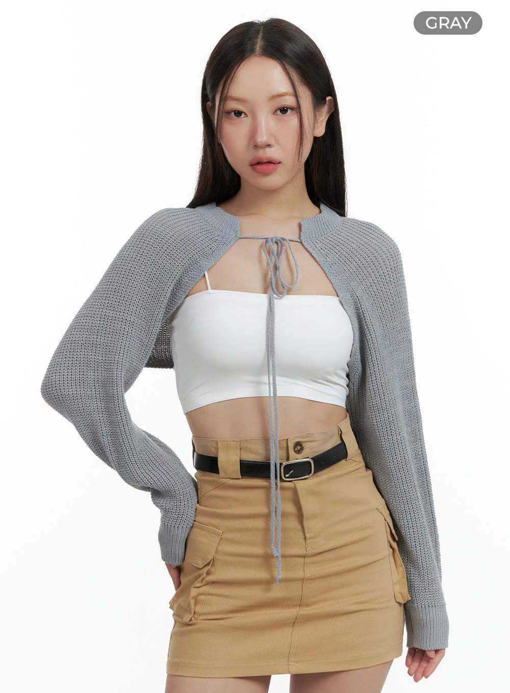 Strap Mesh Bolero OL401 - Image 9