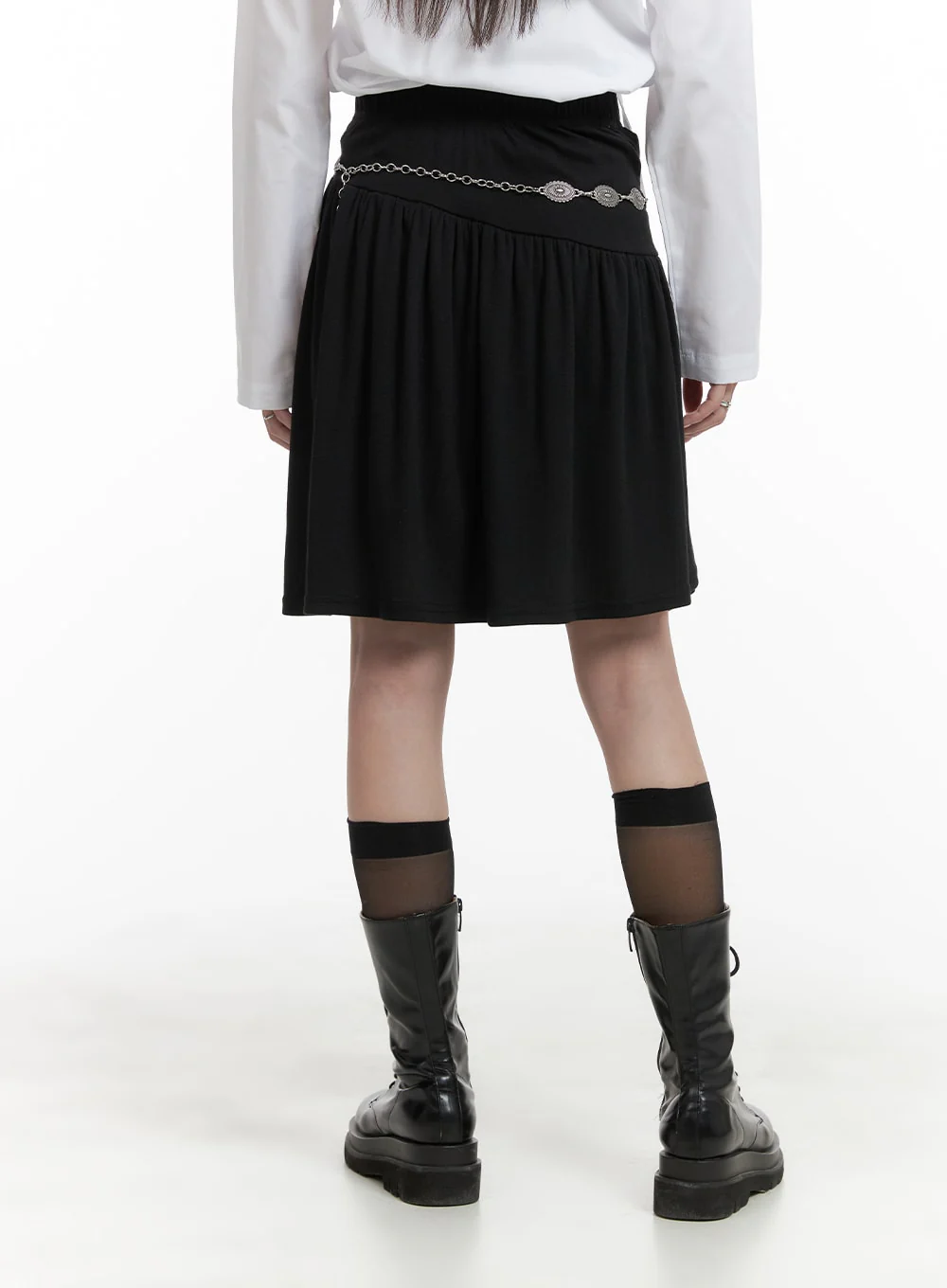 Strap Midi Skirt CA404 - Image 5