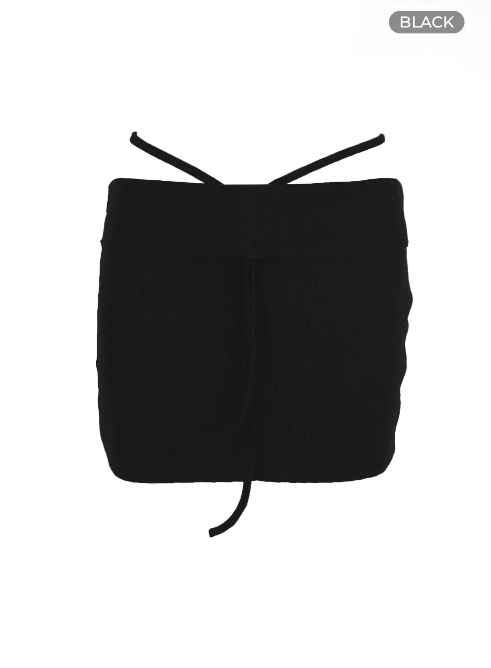 Strap Waist Sheer Mini Skirt IA417 - Image 8