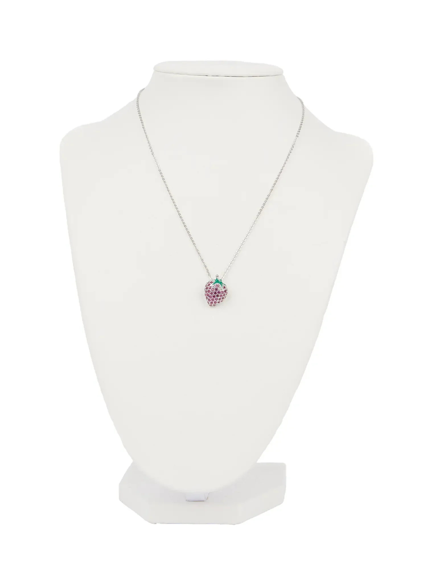 Strawberry Cubic Necklace IM531 - Image 5