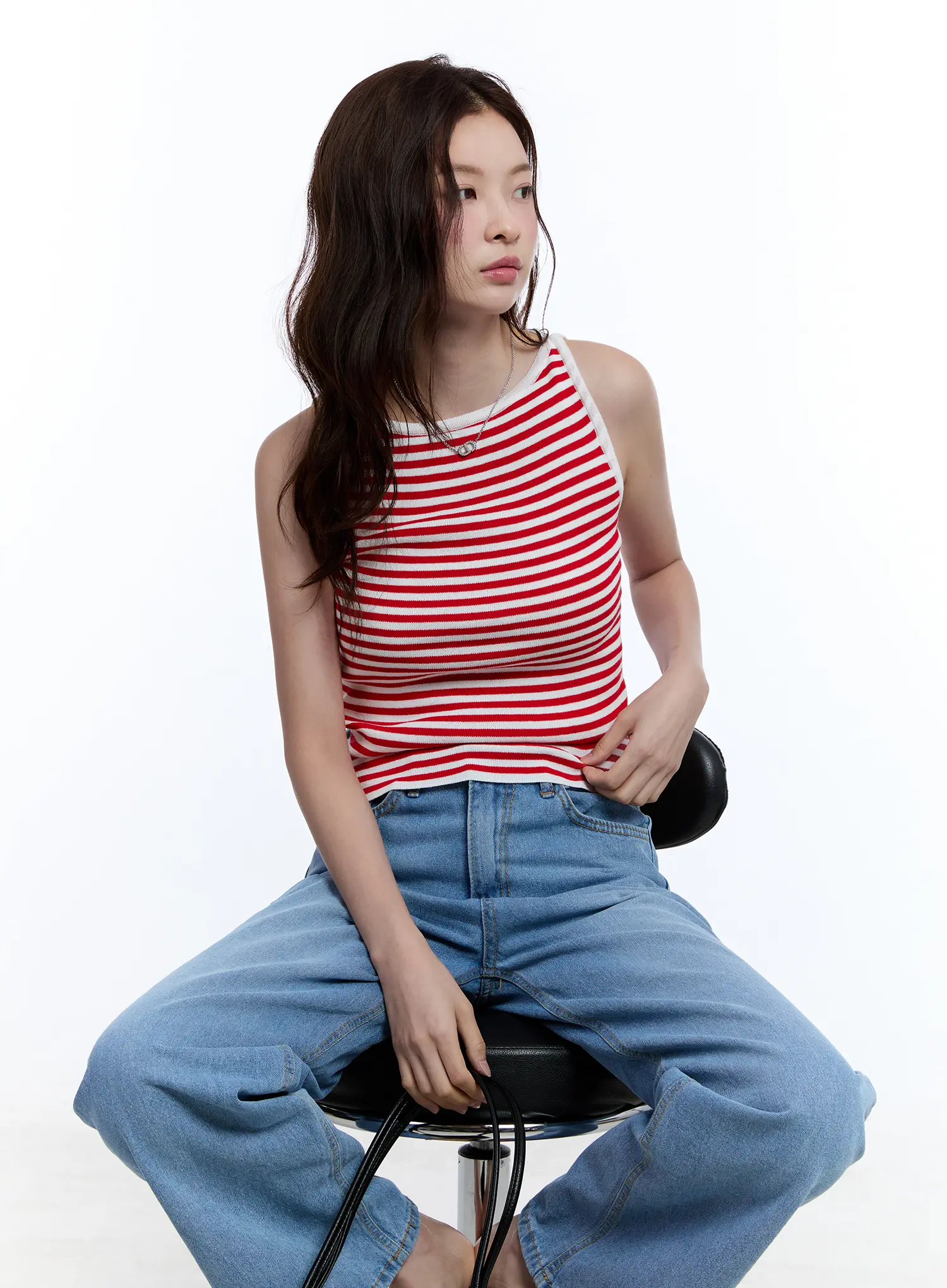 Striped Cami Top CU513 - Image 10