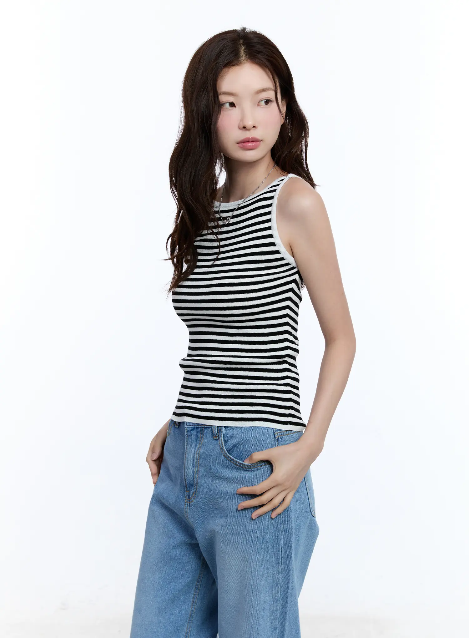Striped Cami Top CU513 - Image 12