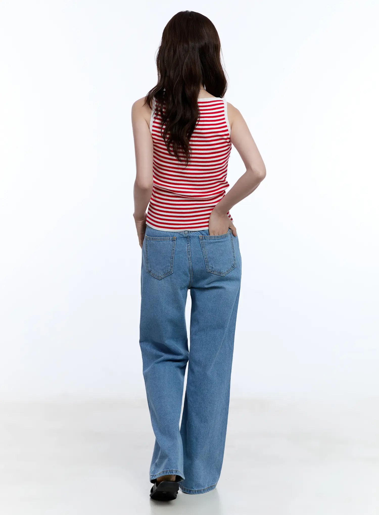 Striped Cami Top CU513 - Image 8