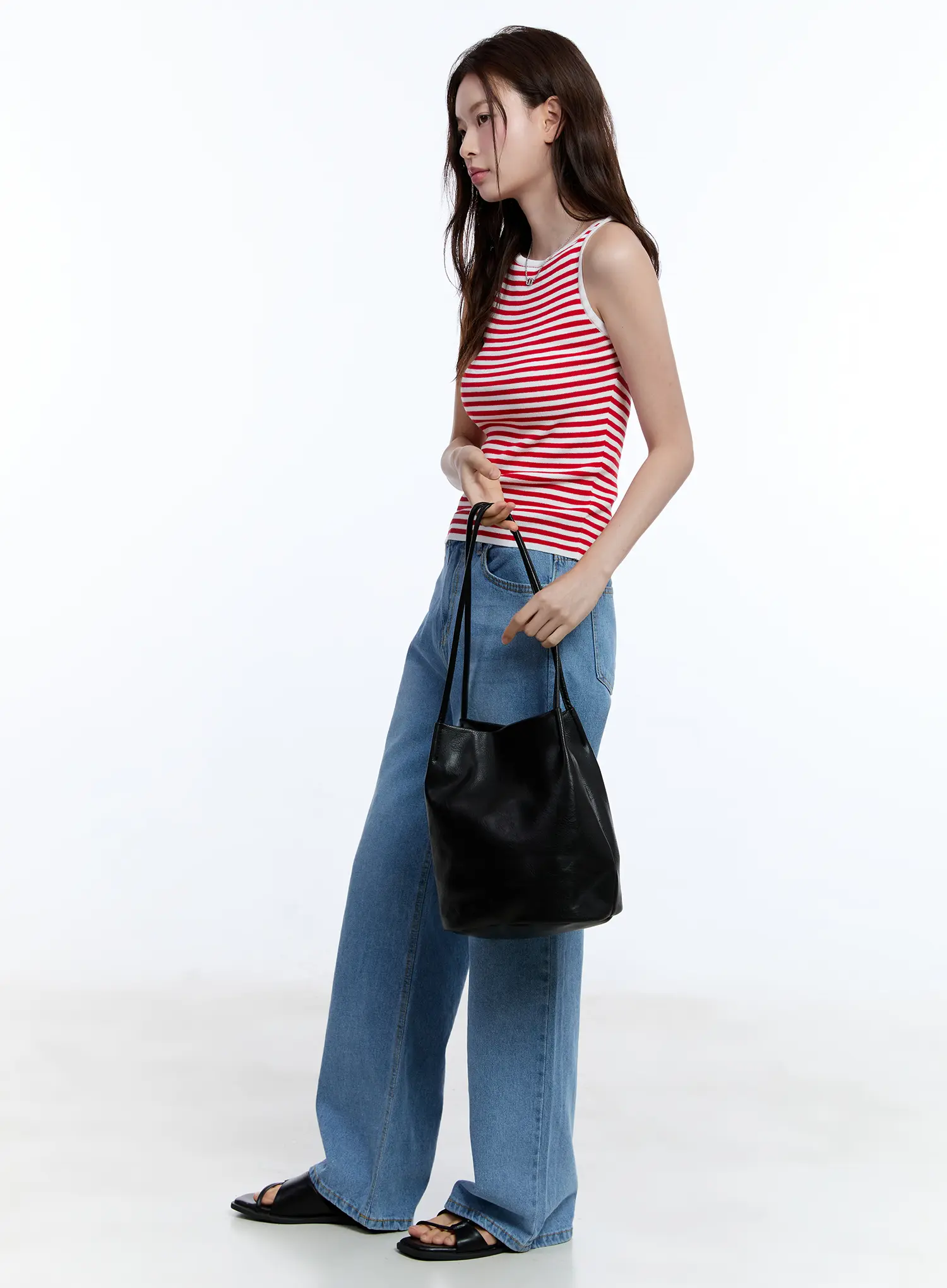 Striped Cami Top CU513 - Image 9