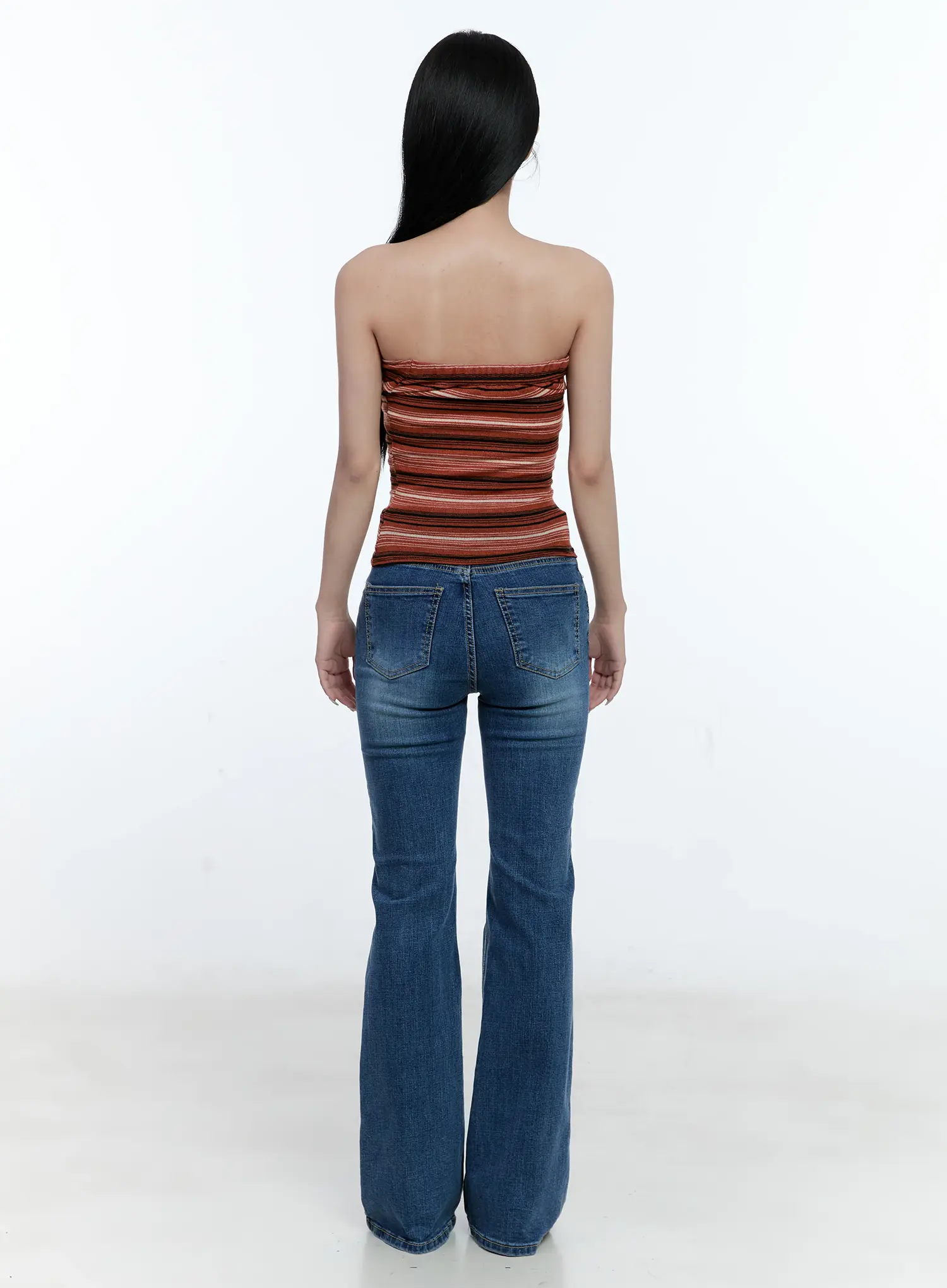 Striped Knit Tube Top CG501 - Image 8