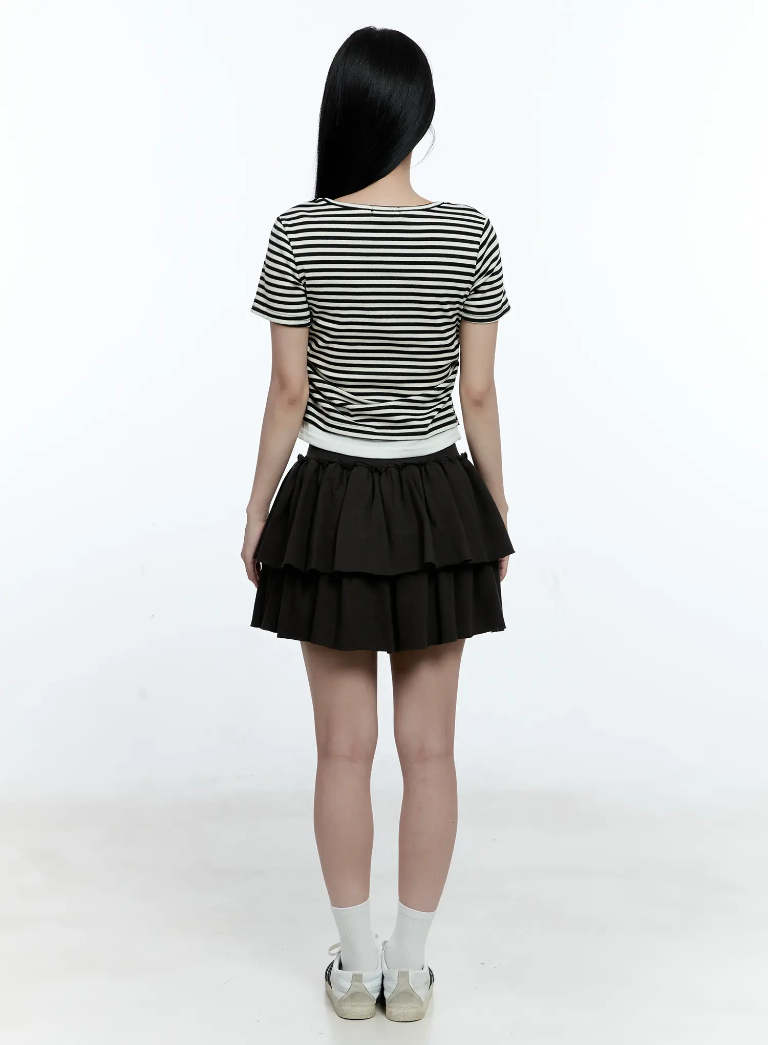 Striped Layered Cardigan CG513 - Image 9