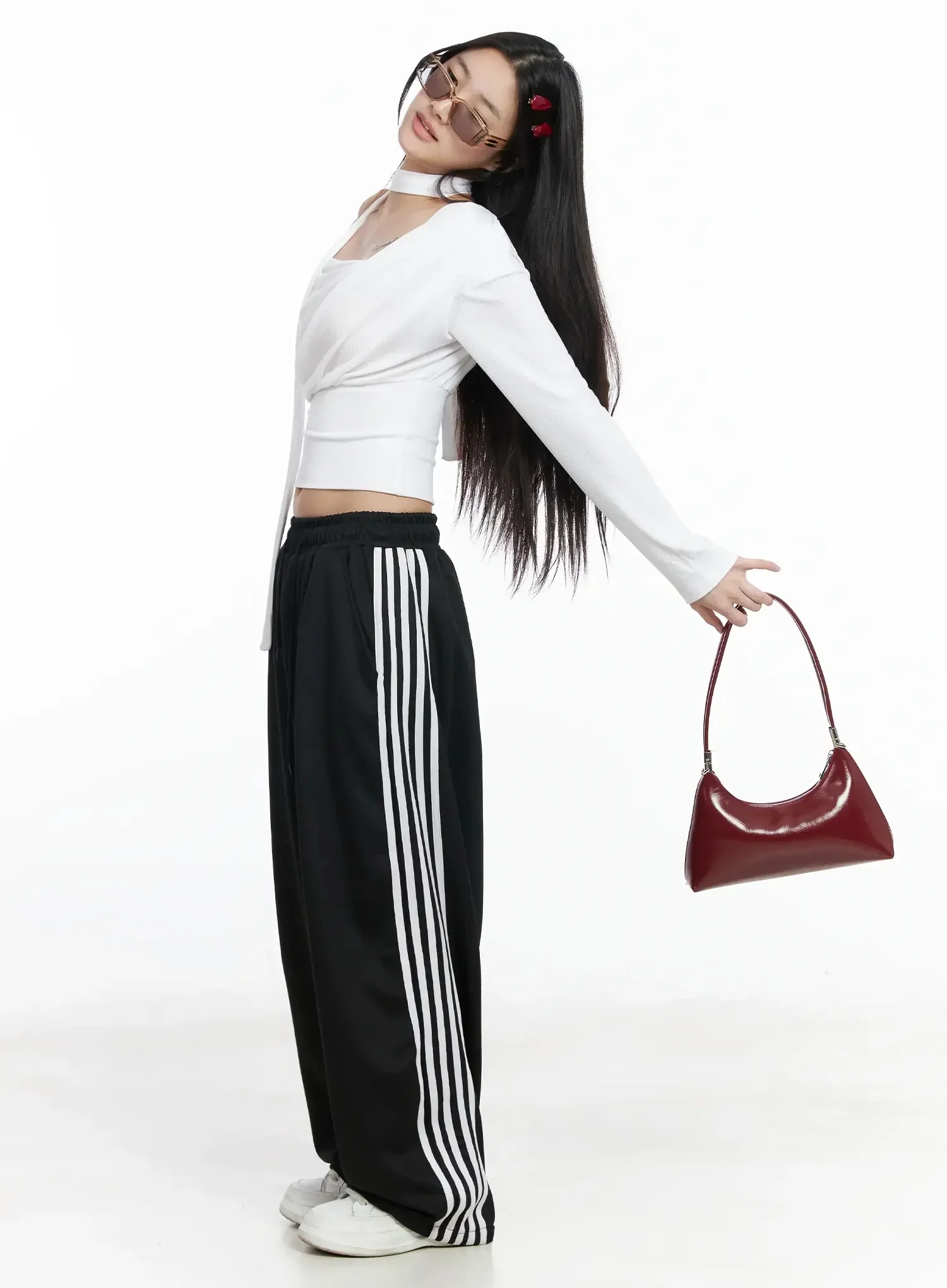 Striped Track Pants IM506