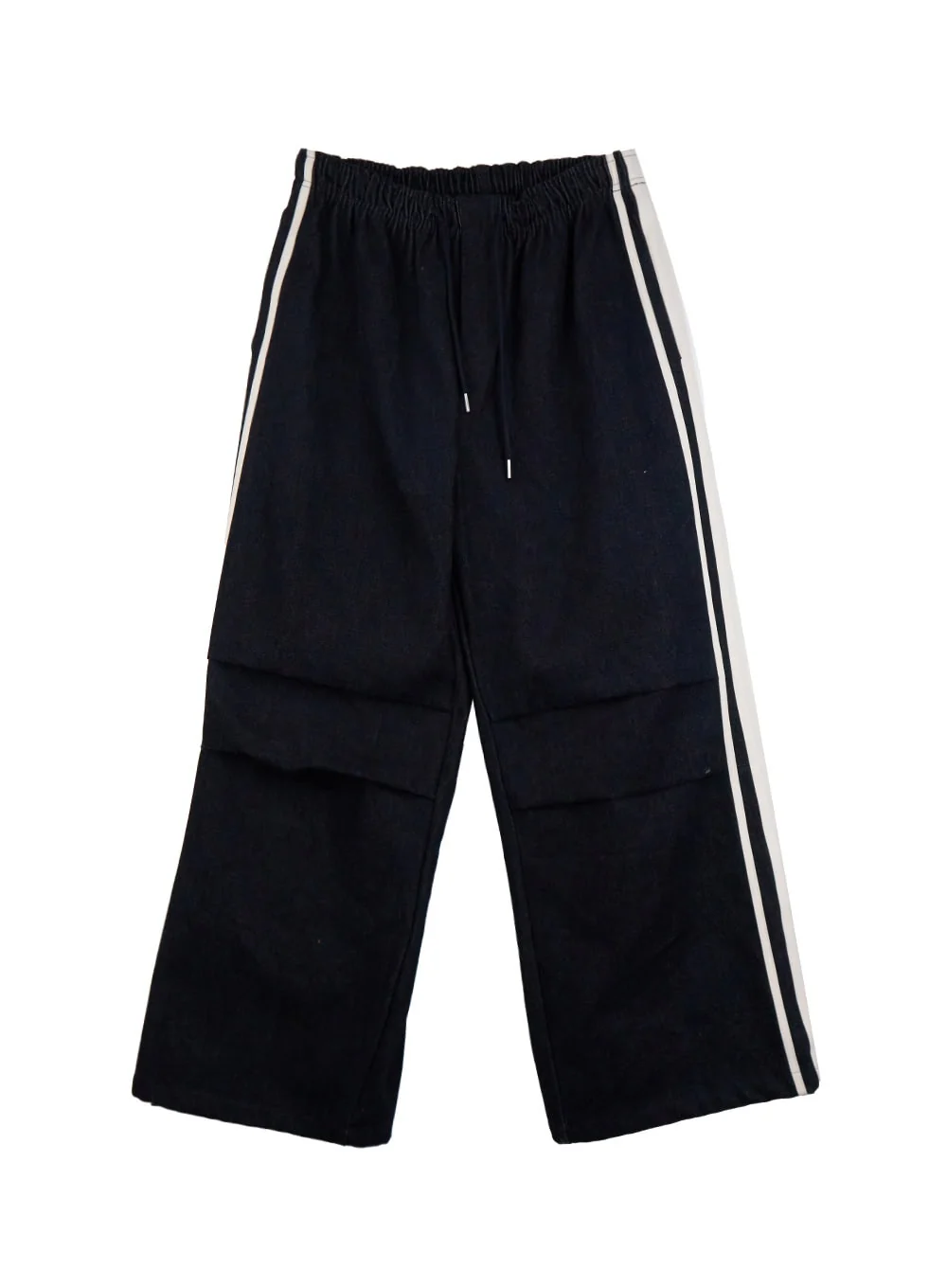 Striped Trackpants with Adjustable Waist IJ503 - Image 9